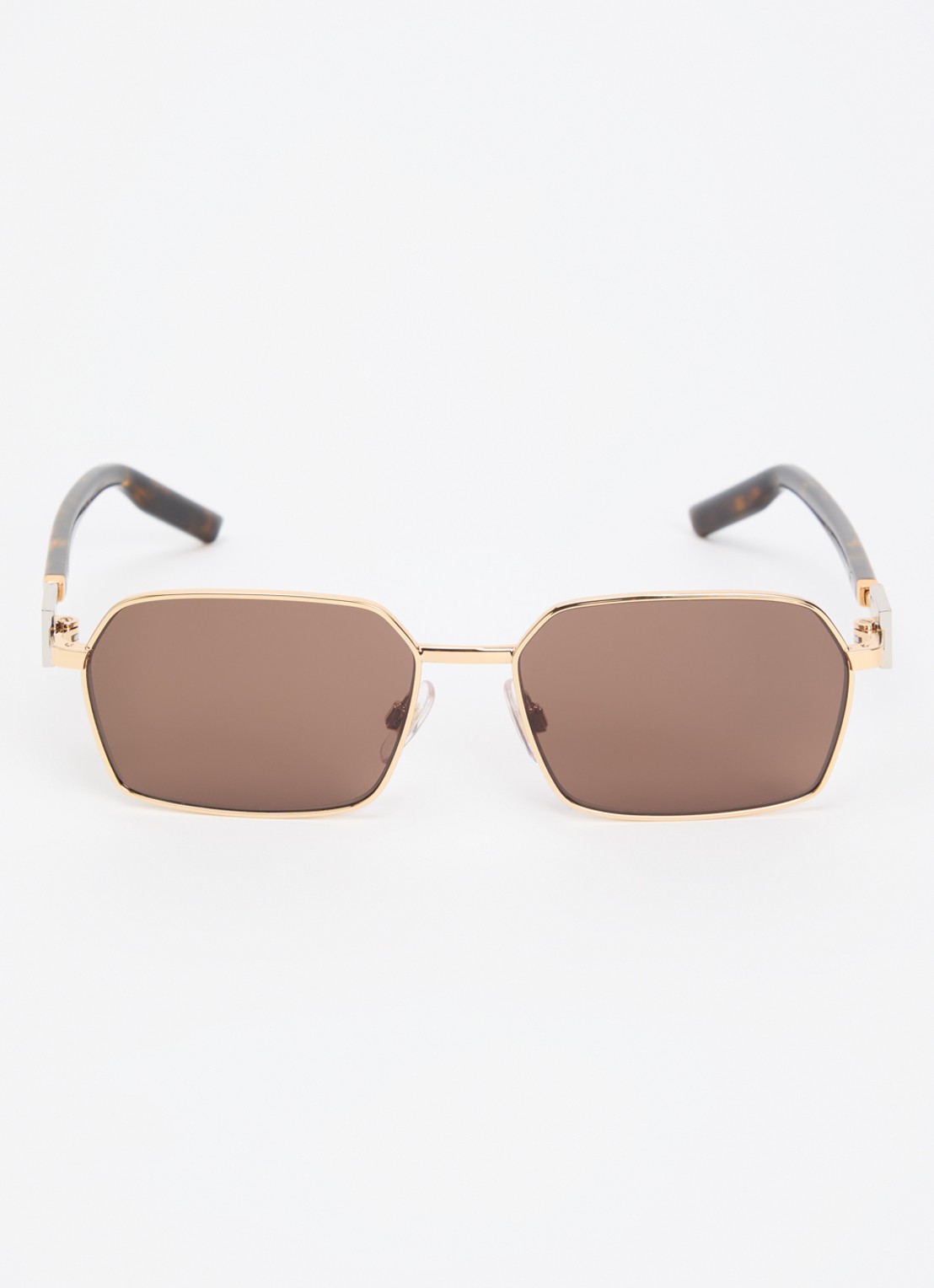 Dolce & Gabbana Retro zonnebril DG2316   - detail 2 donkerbruin