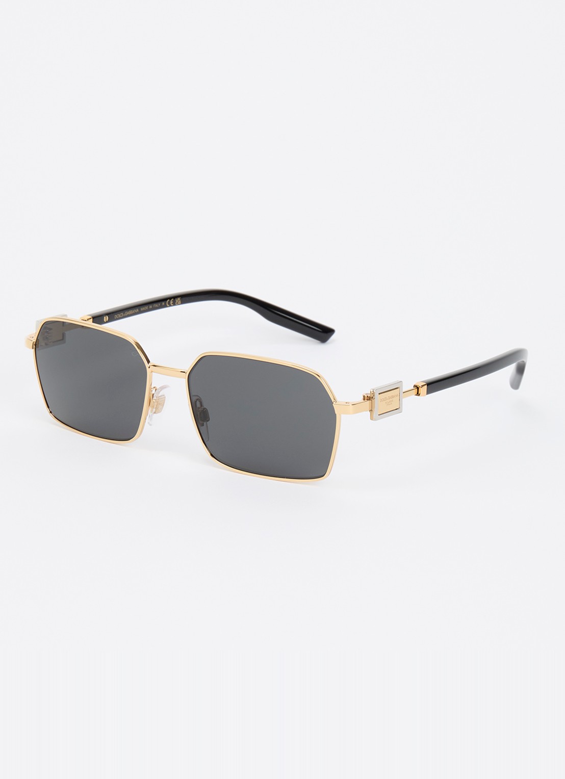 Dolce & Gabbana Retro zonnebril DG2316 - voorkant goud