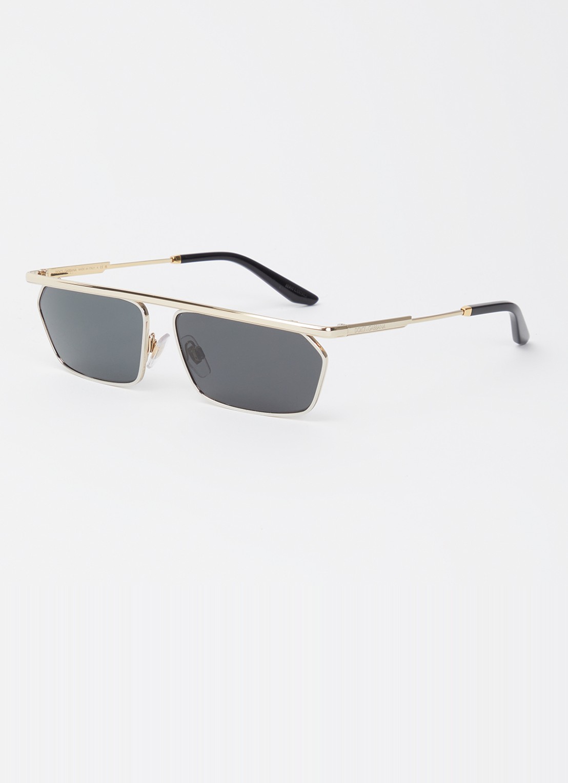 Dolce & Gabbana Retro zonnebril DG2327 - voorkant 4 goud