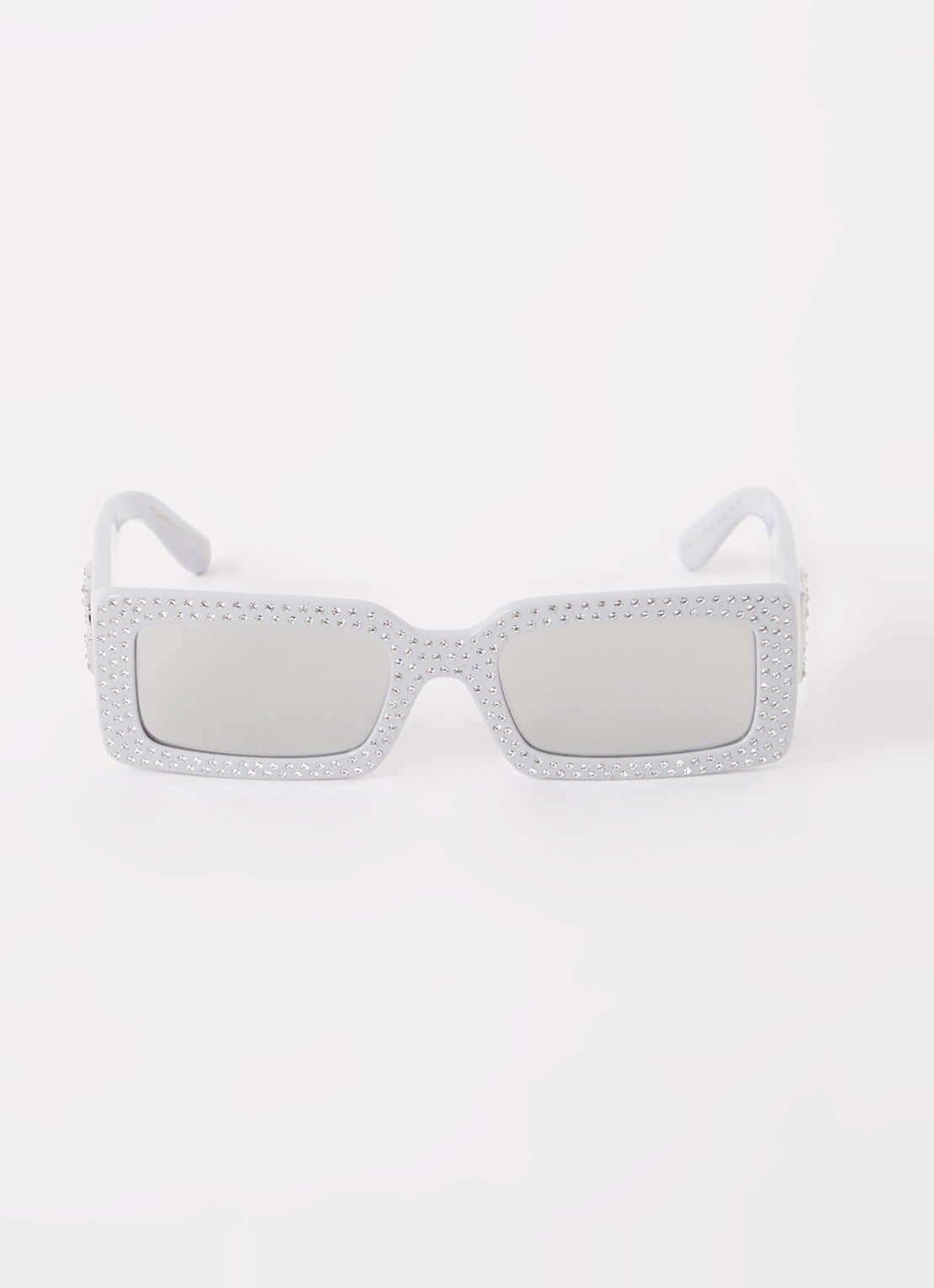 Dolce & Gabbana Retro zonnebril DG4447B   - detail lichtgrijs