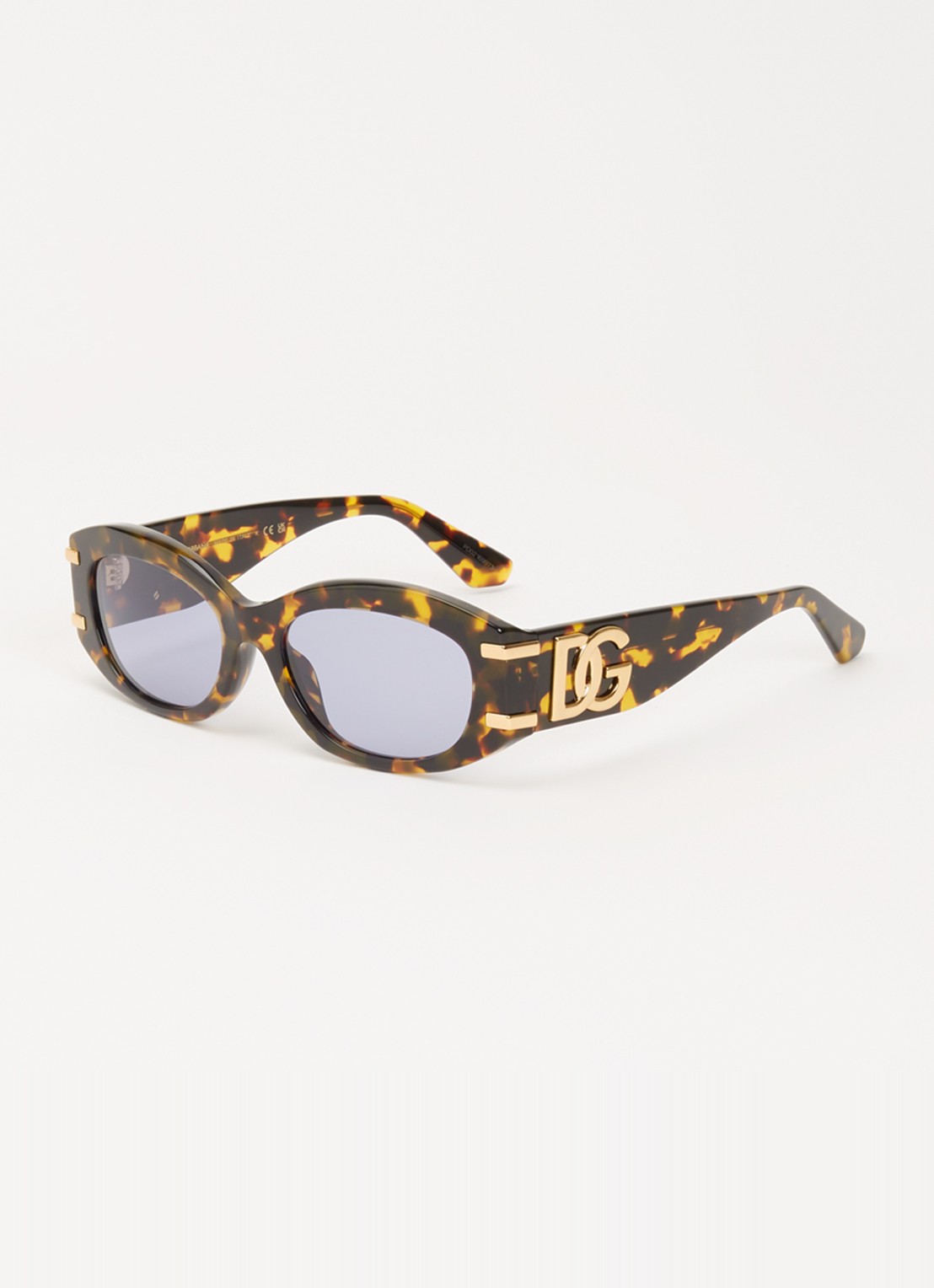 Dolce & Gabbana Retro zonnebril DG4502   - voorkant bruin