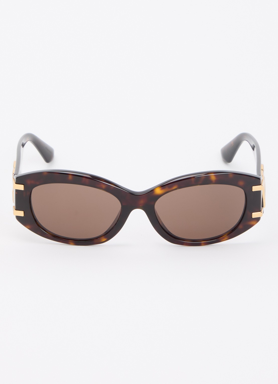 Dolce & Gabbana Retro zonnebril DG4502 - detail 2 bruin