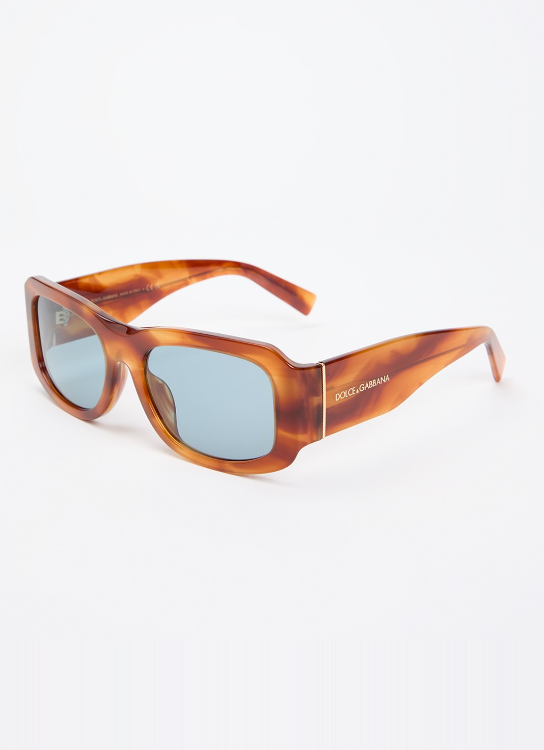 Dolce & Gabbana Retro zonnebril DG4503   - voorkant 4 roestbruin
