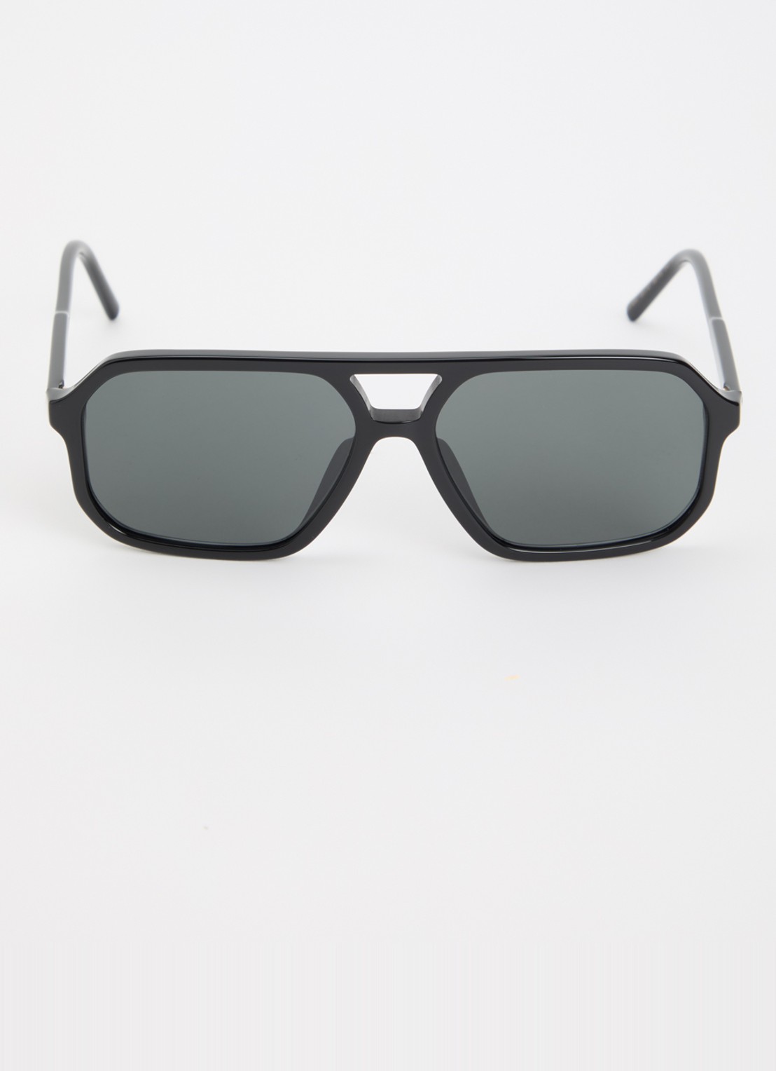 Dolce & Gabbana Retro zonnebril DG4541 - detail zwart