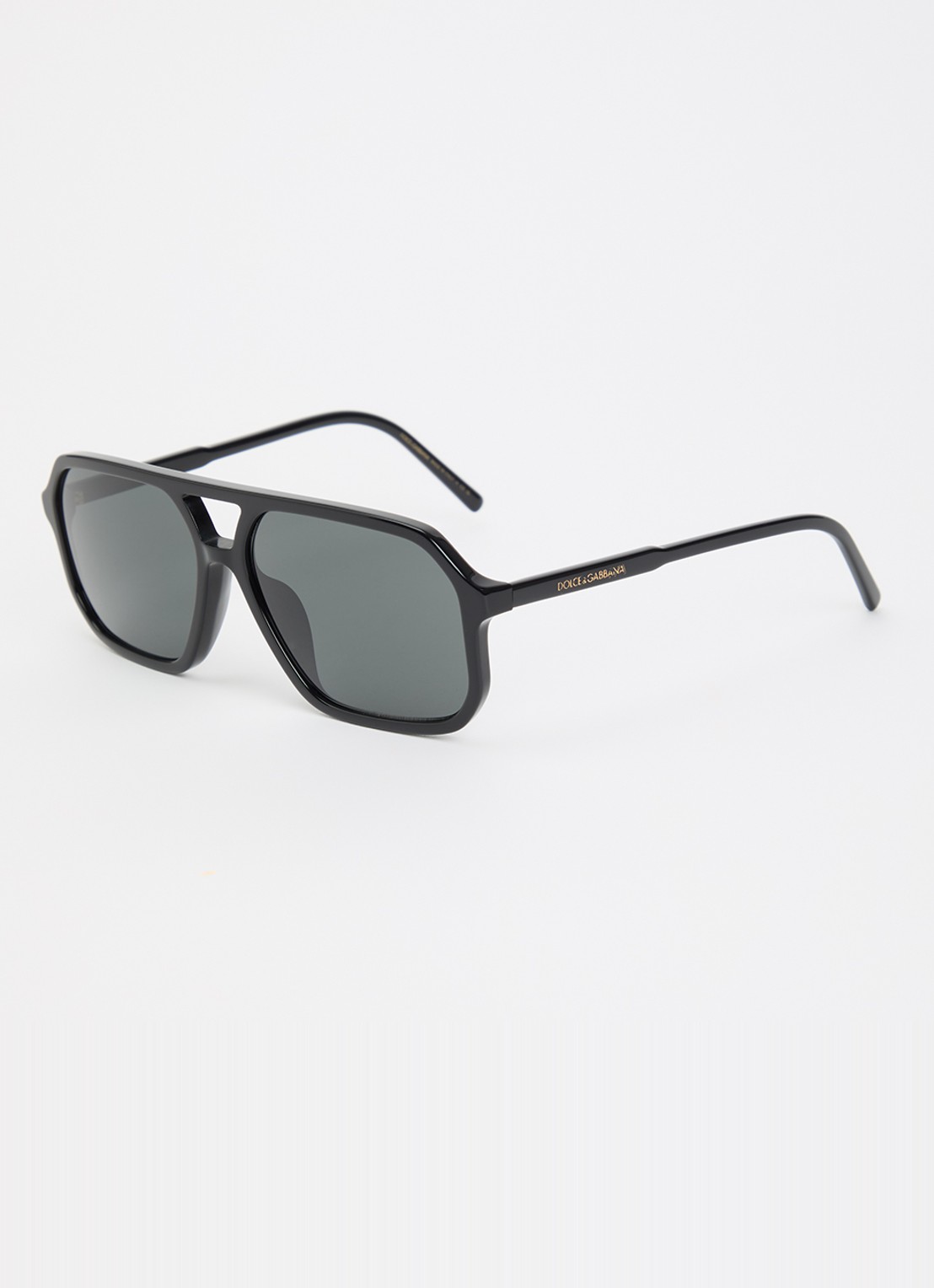Dolce & Gabbana Retro zonnebril DG4541 - voorkant 4 zwart