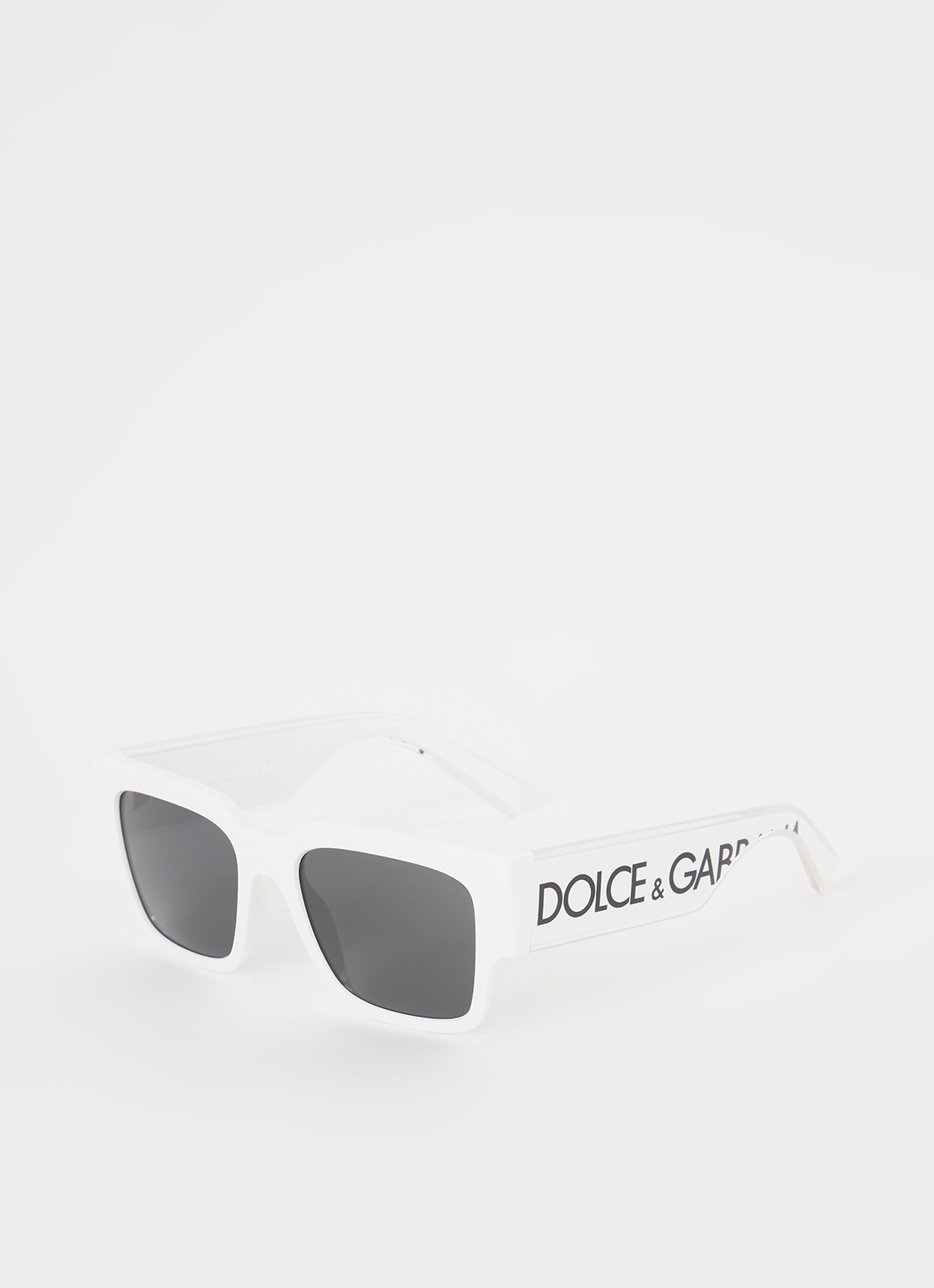 Dolce & Gabbana Retro zonnebril DG6184 - voorkant wit