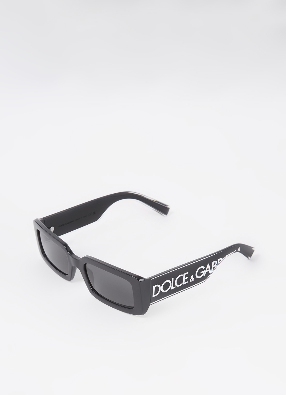 Dolce & Gabbana Retro zonnebril DG6187 - voorkant zwart