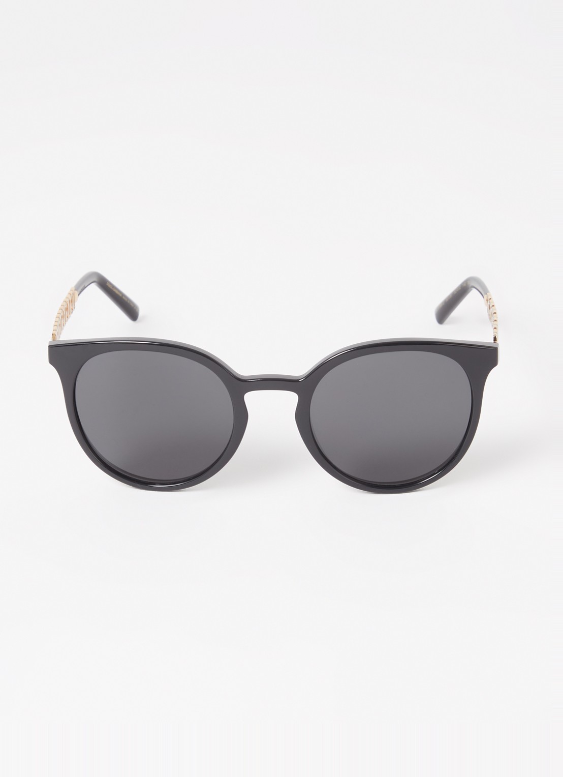 Dolce & Gabbana Retro zonnebril DG6189U  - detail 3 zwart