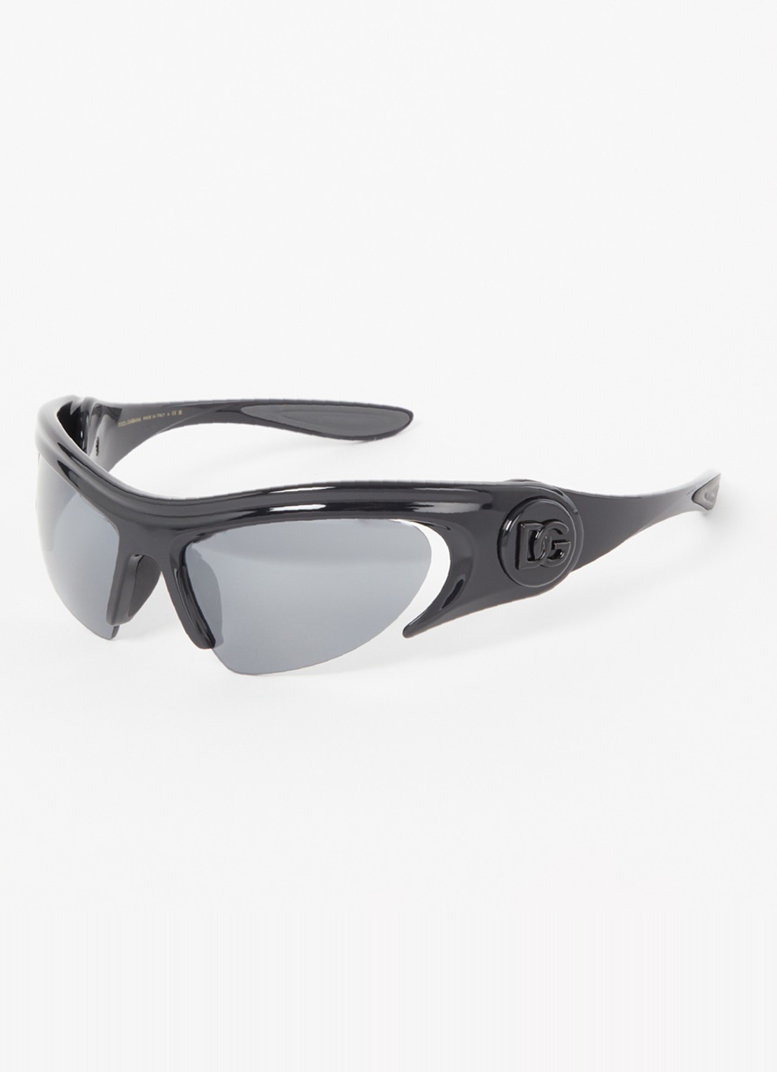 Dolce & Gabbana Retro zonnebril DG6192  - voorkant 4 zwart
