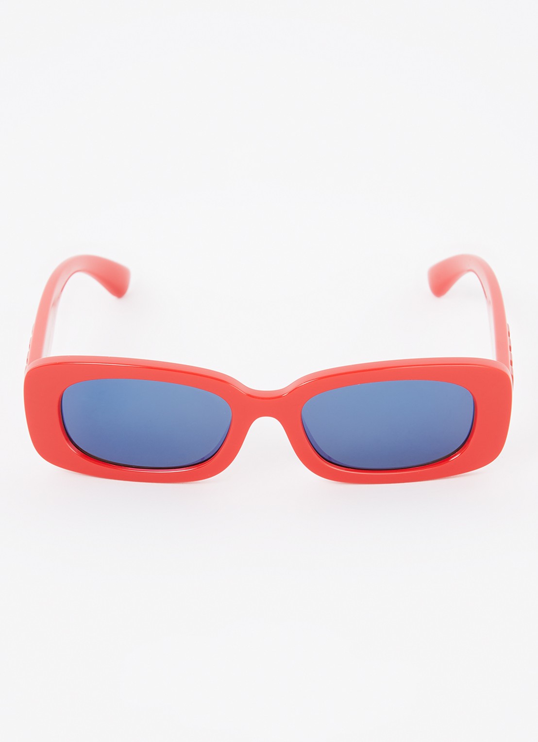 Dolce & Gabbana Retro zonnebril DX6006U - detail rood