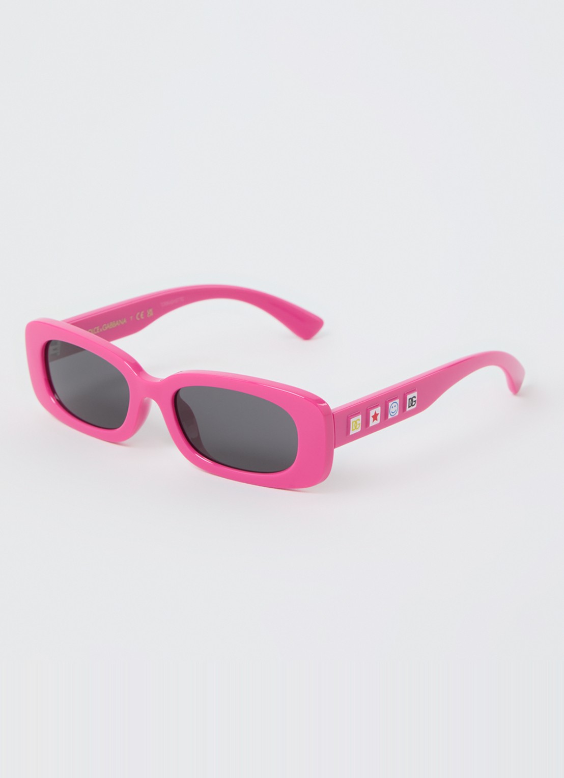 Dolce & Gabbana Retro zonnebril DX6006U - voorkant 4 fuchsia