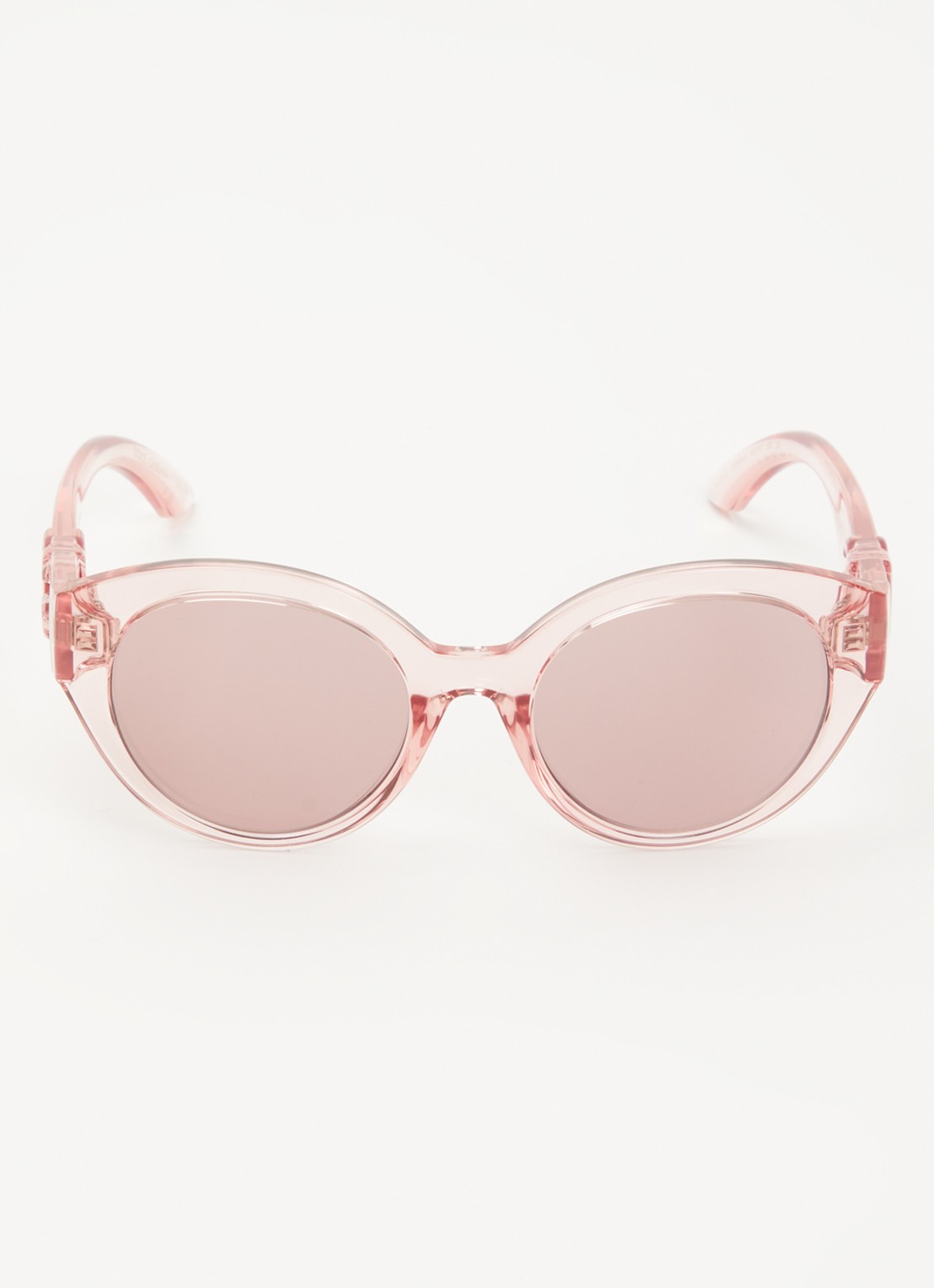 Dolce & Gabbana Retro zonnebril DX6010 - detail lichtroze