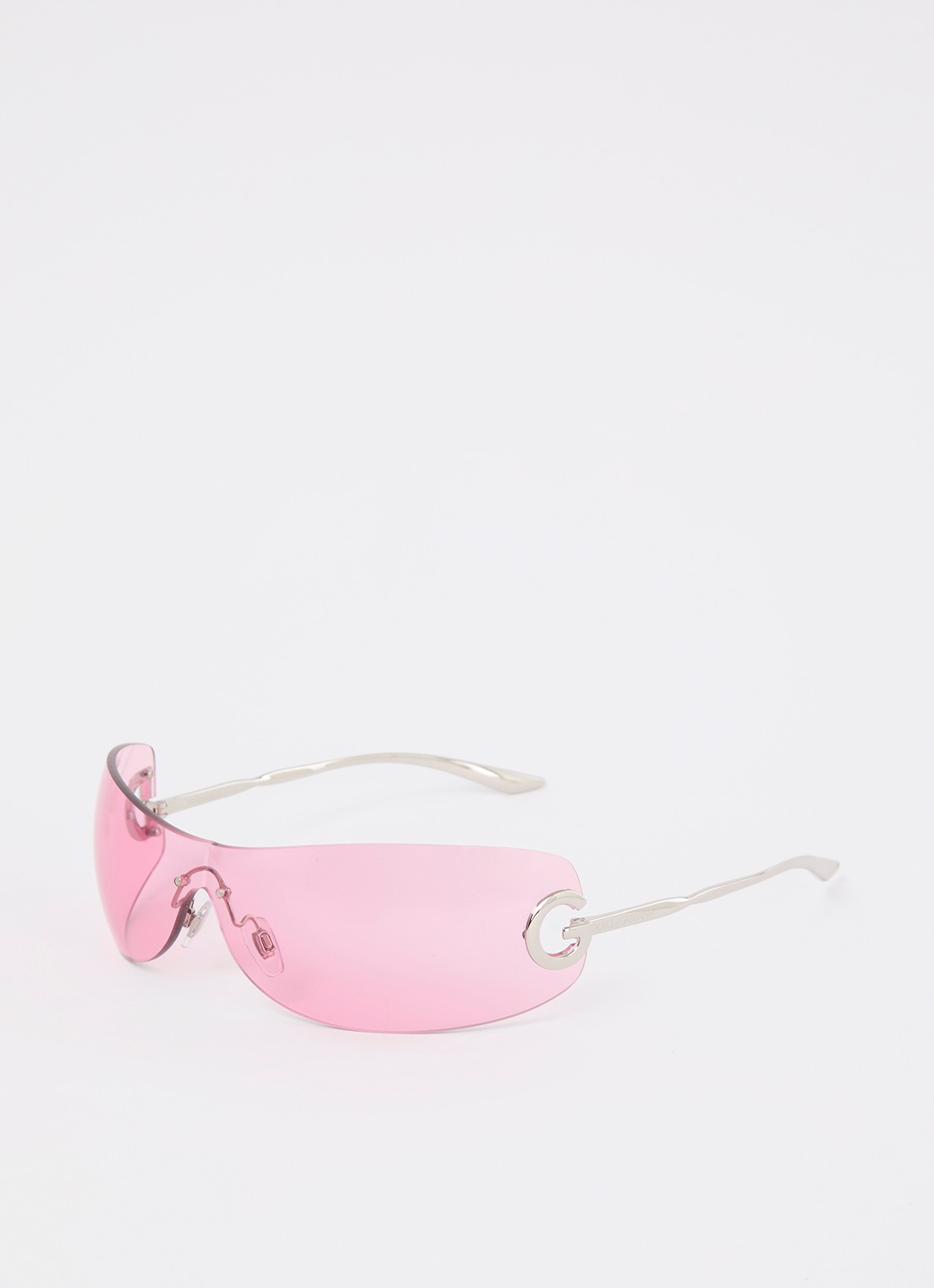 Dolce & Gabbana Shield zonnebril DG2308 - voorkant 4 roze