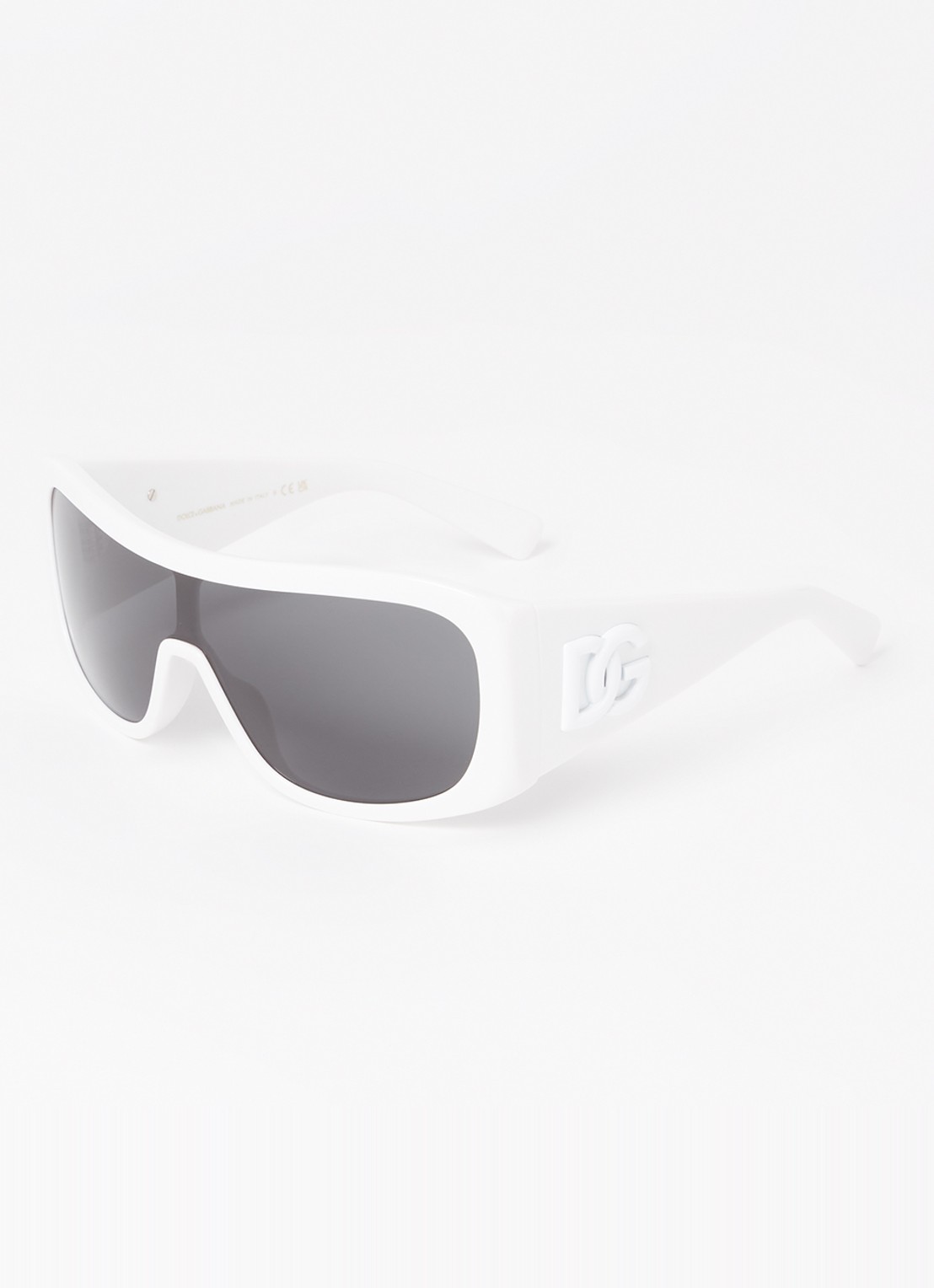 Dolce & Gabbana Shield zonnebril DG4454 - voorkant wit
