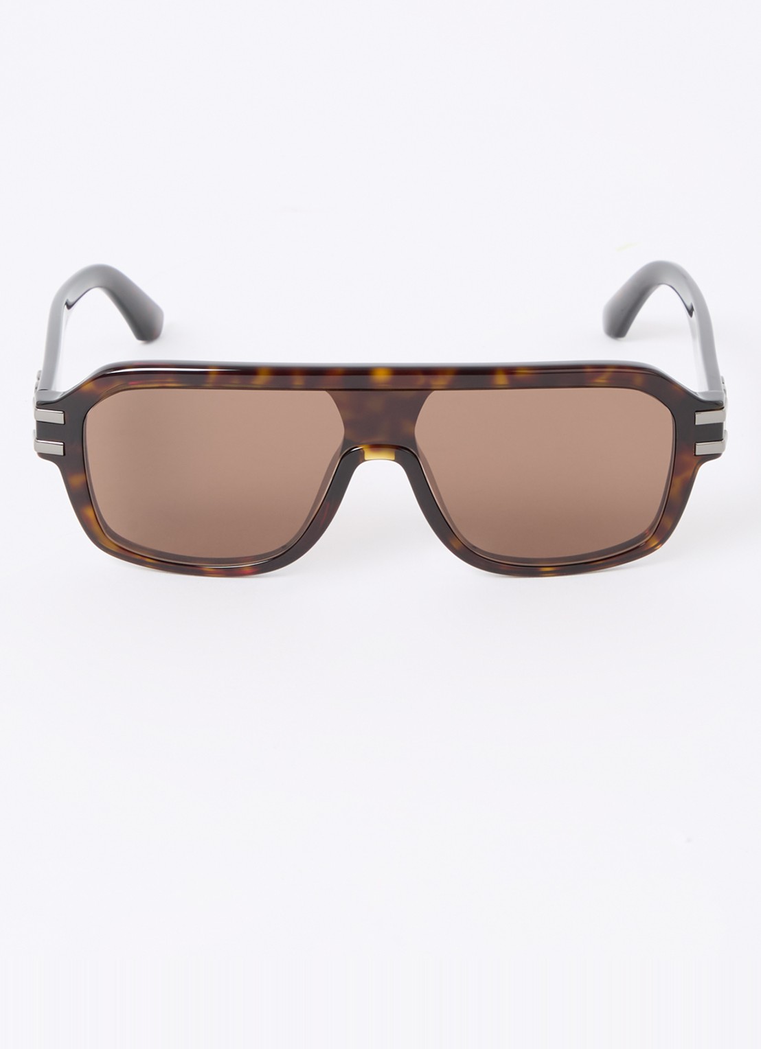 Dolce & Gabbana Shield zonnebril DG4507 - detail 2 bruin