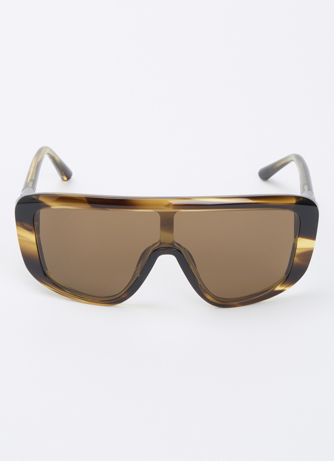 Dolce & Gabbana Shield zonnebril DG4520 - detail 2 bruin