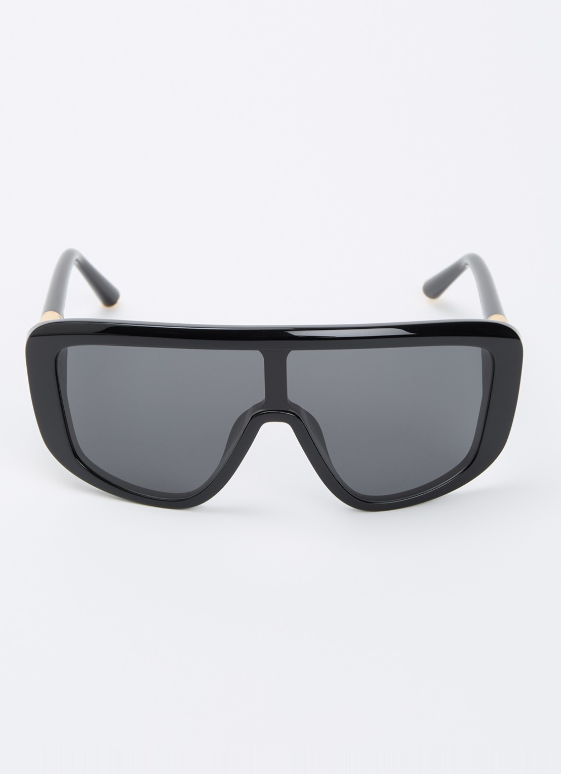 Dolce & Gabbana Shield zonnebril DG4520 - detail zwart