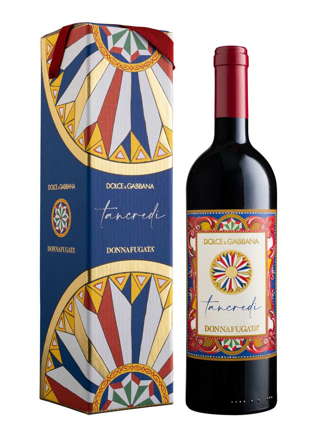 Dolce & Gabbana Tancredi rode wijn 750 ml in geschenkverpakking - voorkant undefined