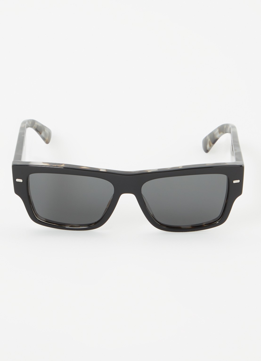 Dolce & Gabbana Wayfarer zonnebril DG4451 - detail 3 zwart