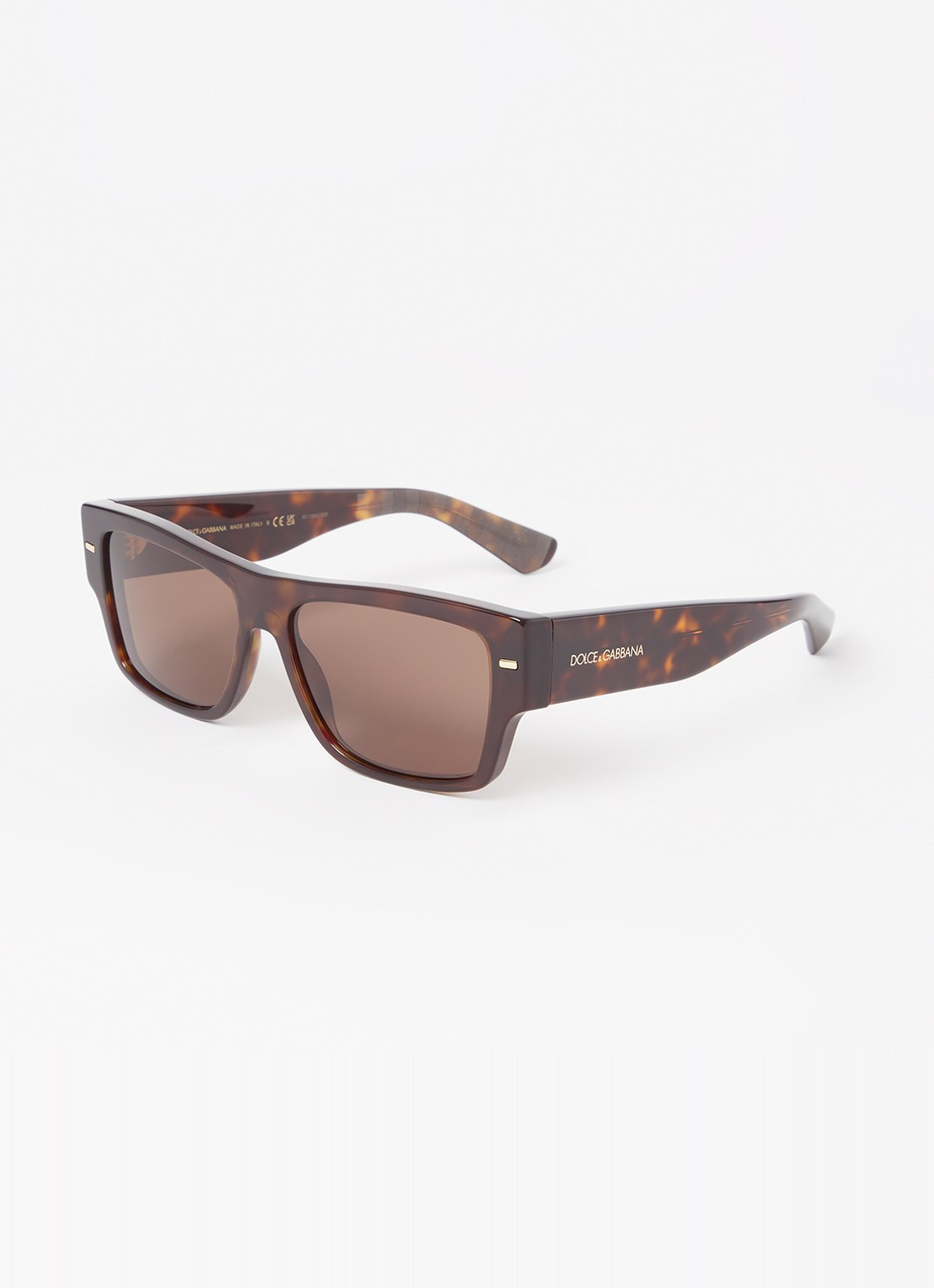Dolce & Gabbana Wayfarer zonnebril DG4451 - voorkant 4 bruin
