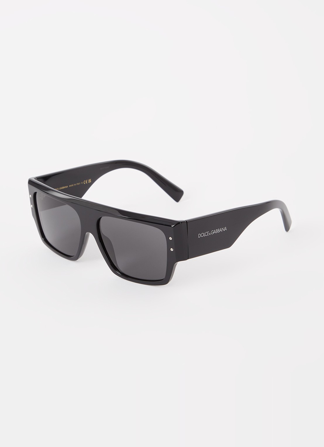 Dolce & Gabbana Wayfarer zonnebril DG4459 - voorkant zwart