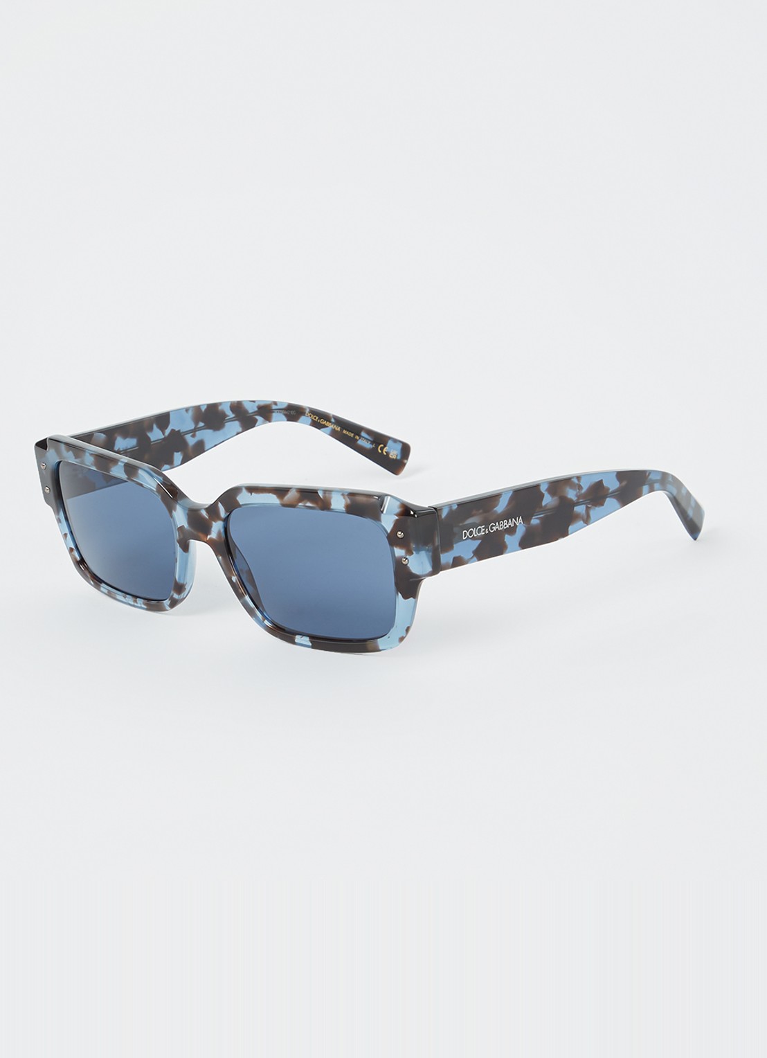 Dolce & Gabbana Wayfarer zonnebril DG4460 - voorkant blauw