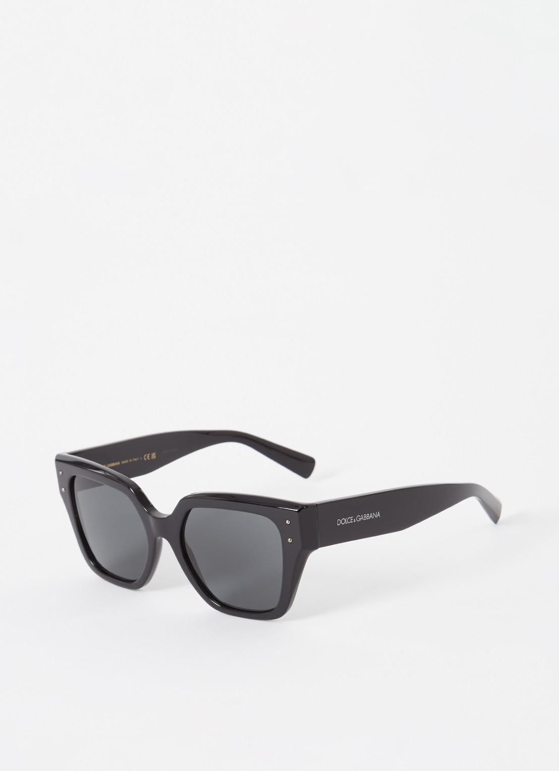 Dolce & Gabbana Wayfarer zonnebril DG4471 - voorkant 4 zwart