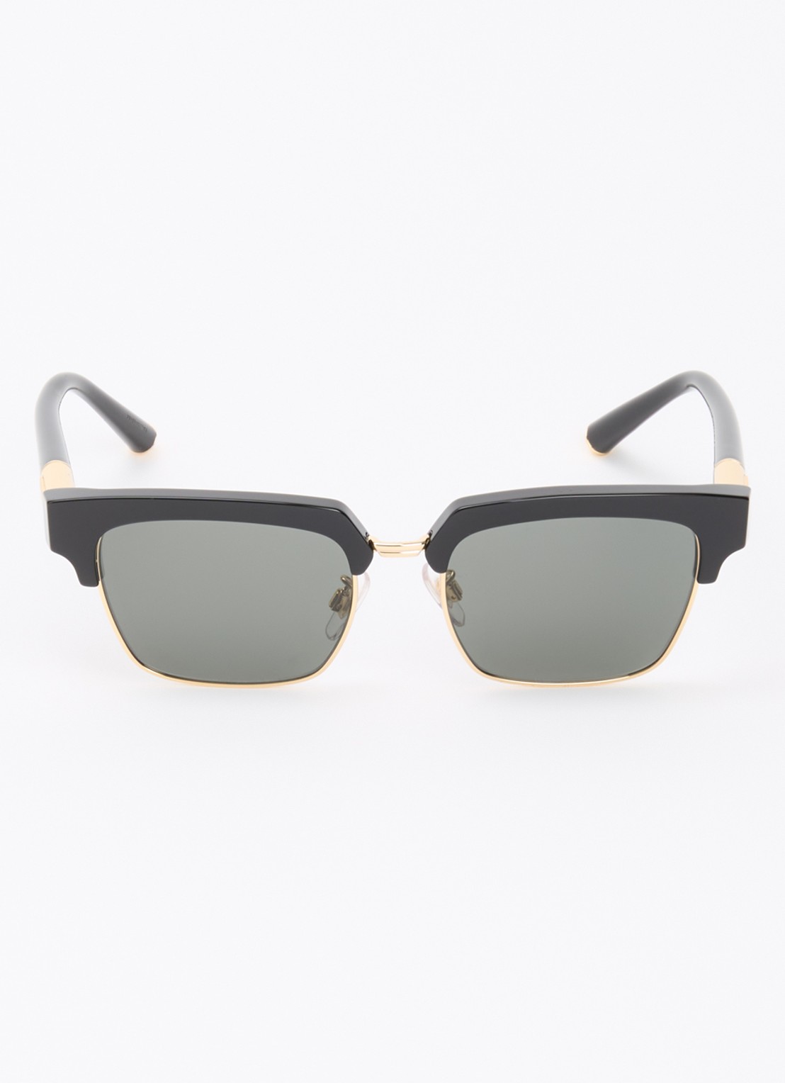 Dolce & Gabbana Wayfarer zonnebril DG4522 - detail 2 zwart