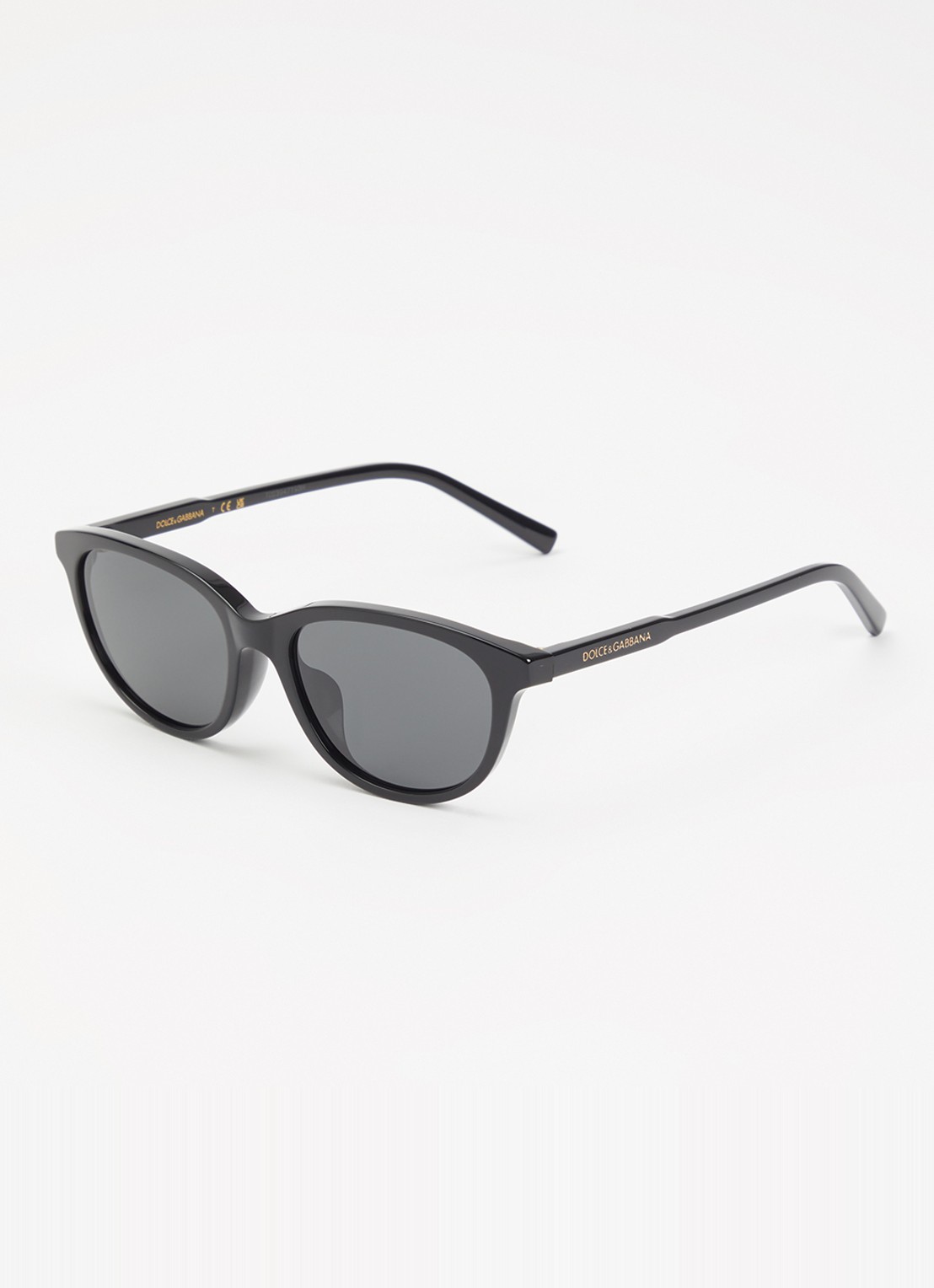 Dolce & Gabbana Wayfarer zonnebril DX4010 - voorkant 4 zwart