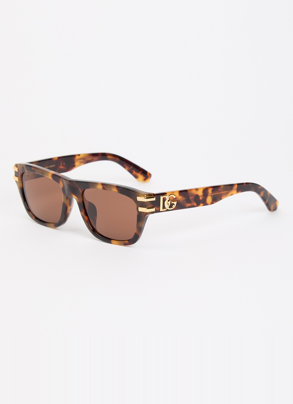 Dolce & Gabbana Wayfarer zonnebril DX4015 - voorkant bruin