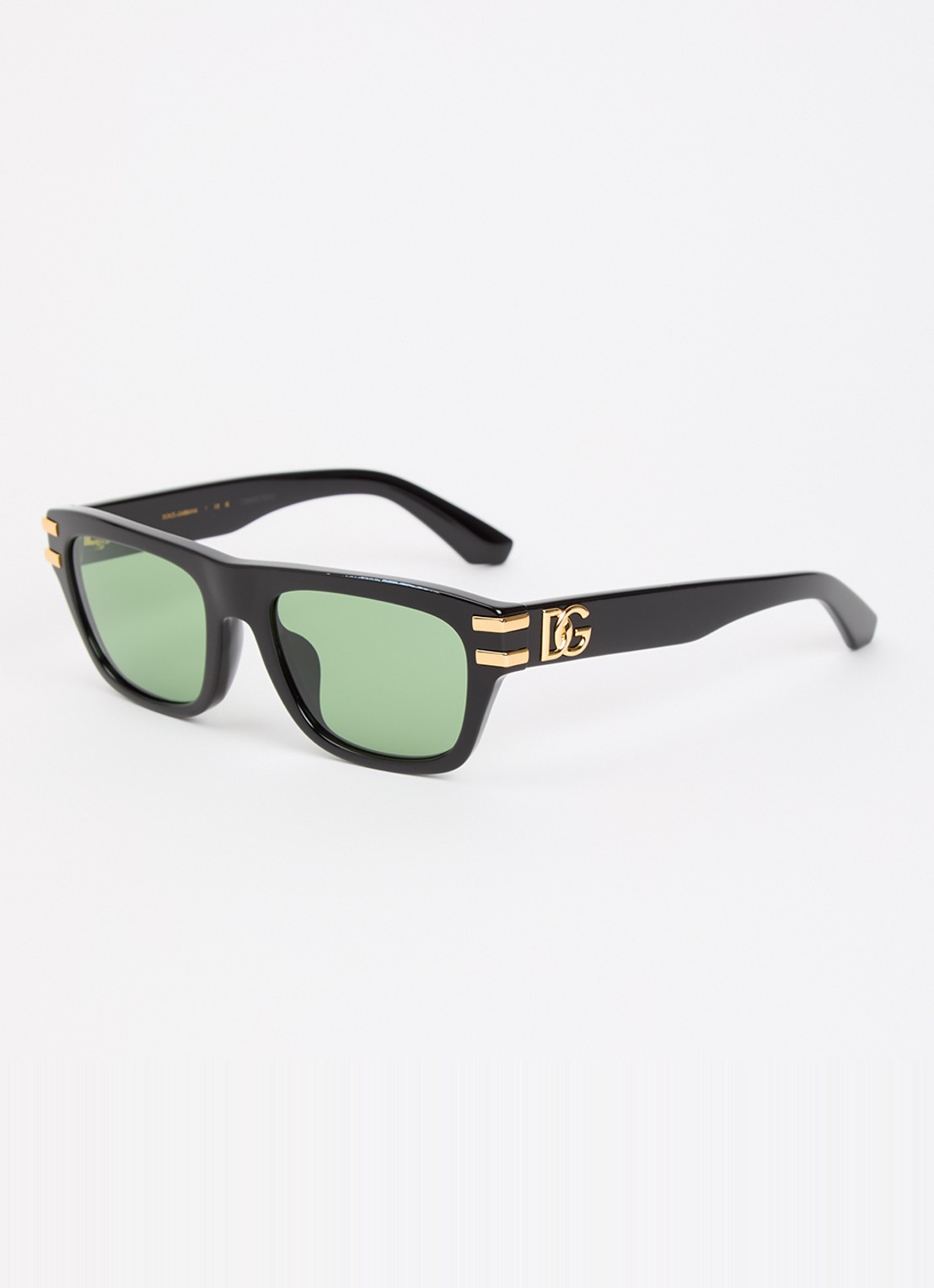 Dolce & Gabbana Wayfarer zonnebril DX4015 - voorkant zwart