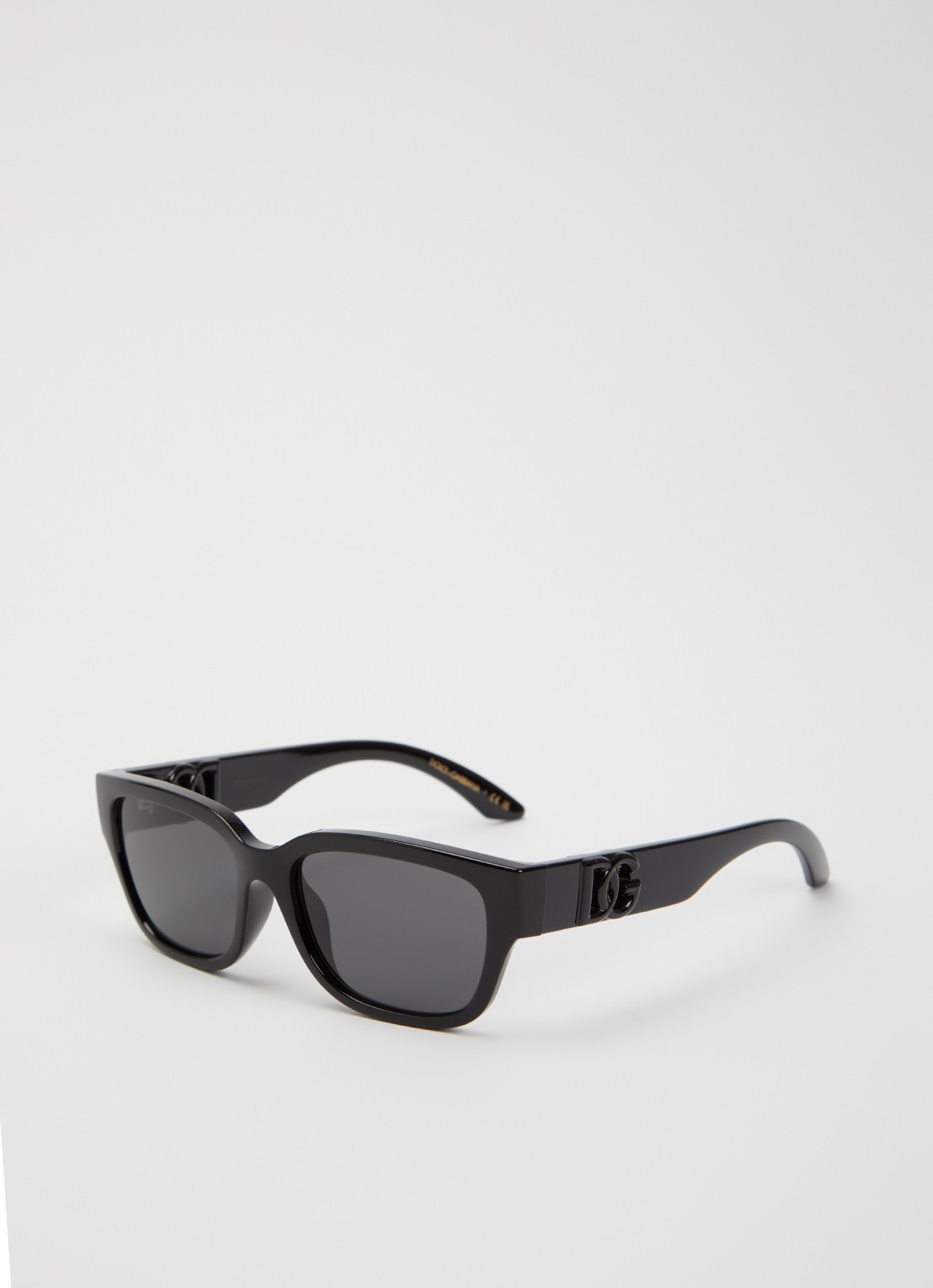 Dolce & Gabbana Wayfarer zonnebril DX6009 - voorkant 4 zwart