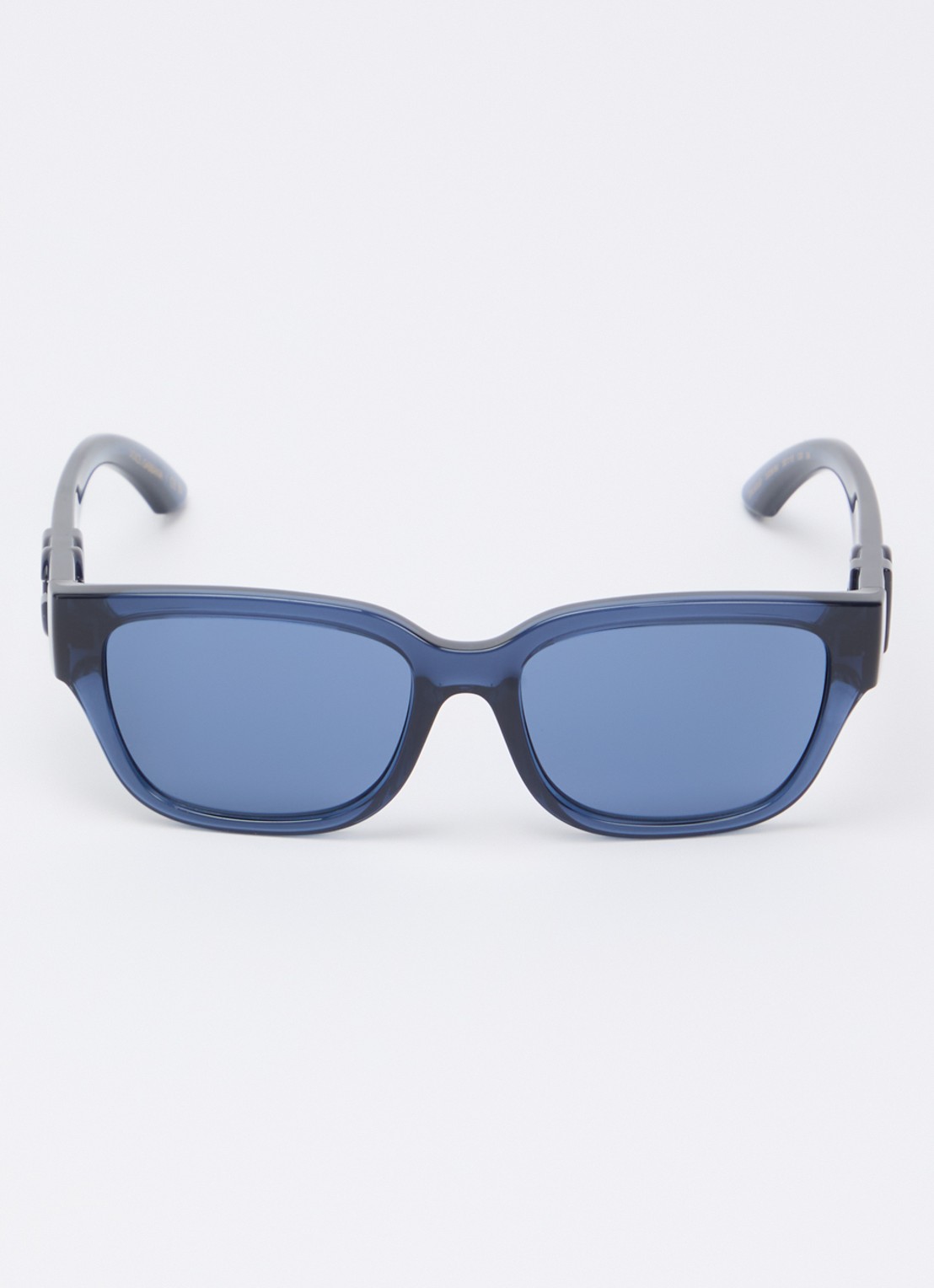 Dolce & Gabbana Wayfarer zonnebril RB3925 - detail donkerblauw
