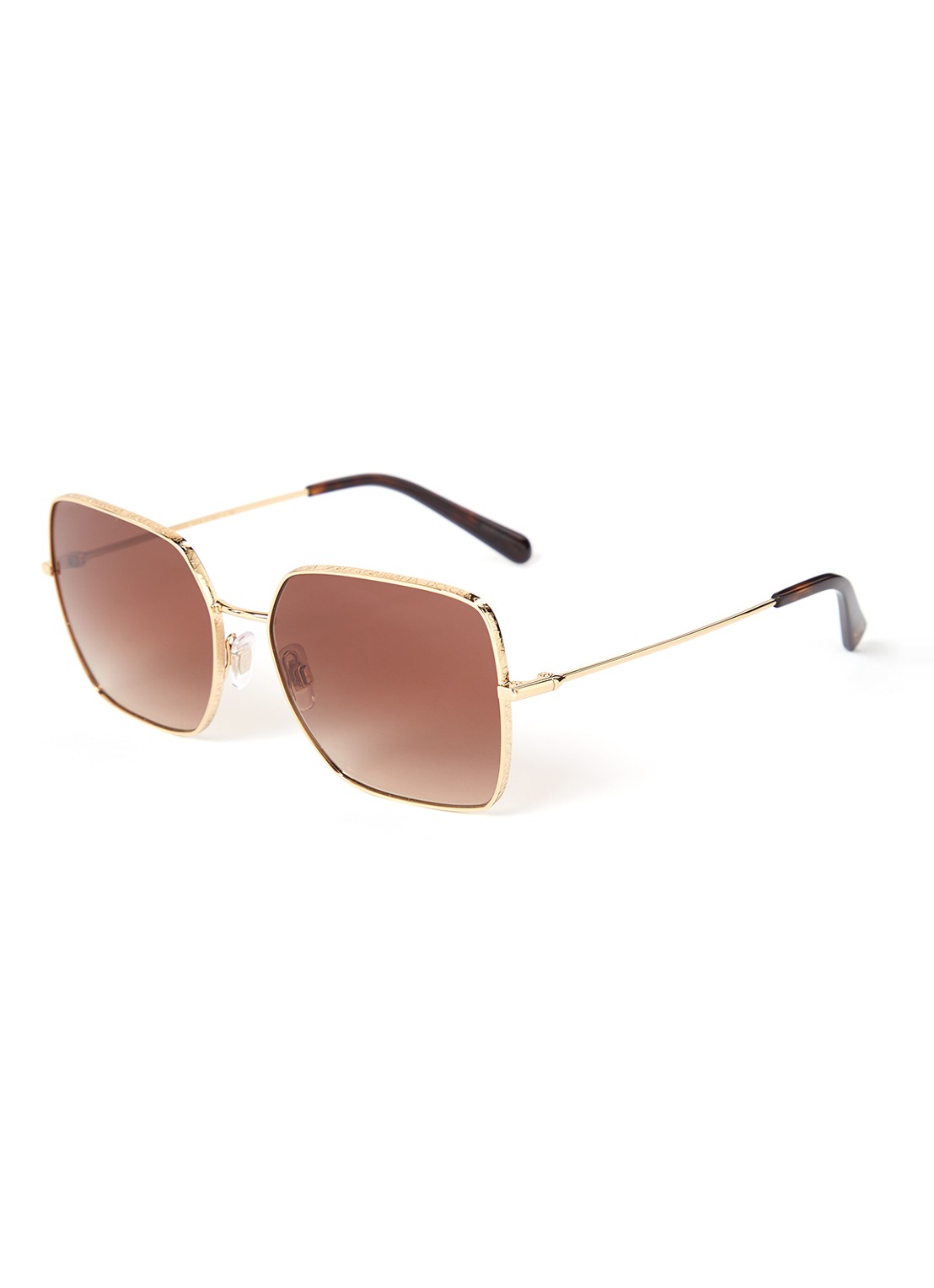 Dolce & Gabbana Zonnebril DG2242 - voorkant goud