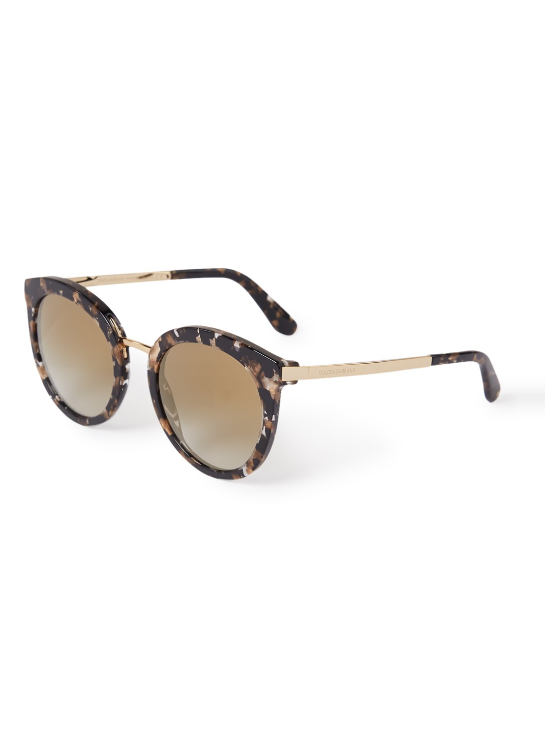Dolce & Gabbana Zonnebril DG4268 - voorkant goud