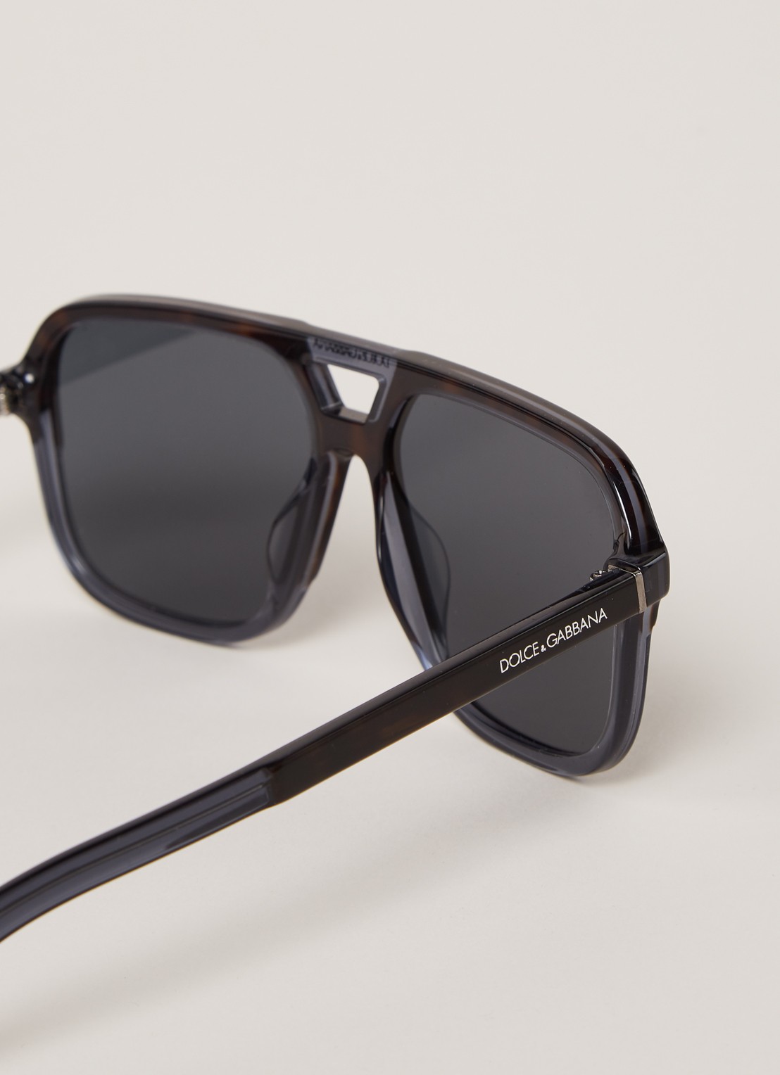 Dolce & Gabbana Zonnebril DG4354 - detail 4 donkerblauw
