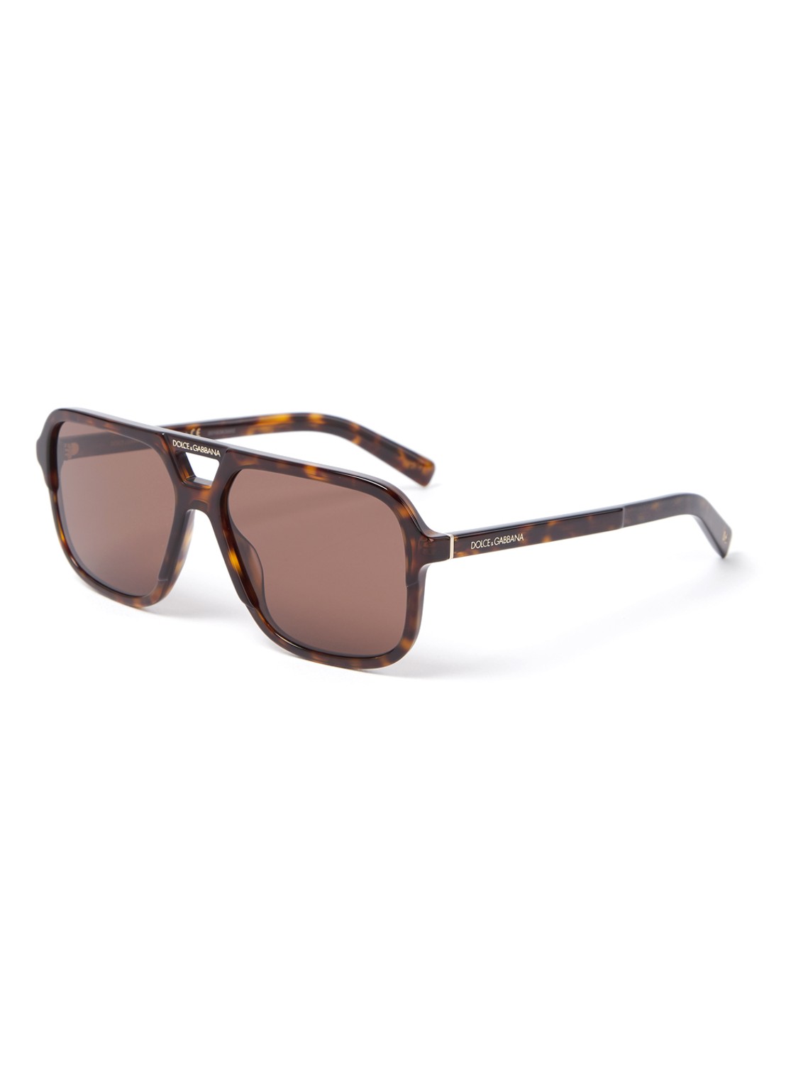 Dolce & Gabbana Zonnebril DG4354 - voorkant 4 donkerbruin