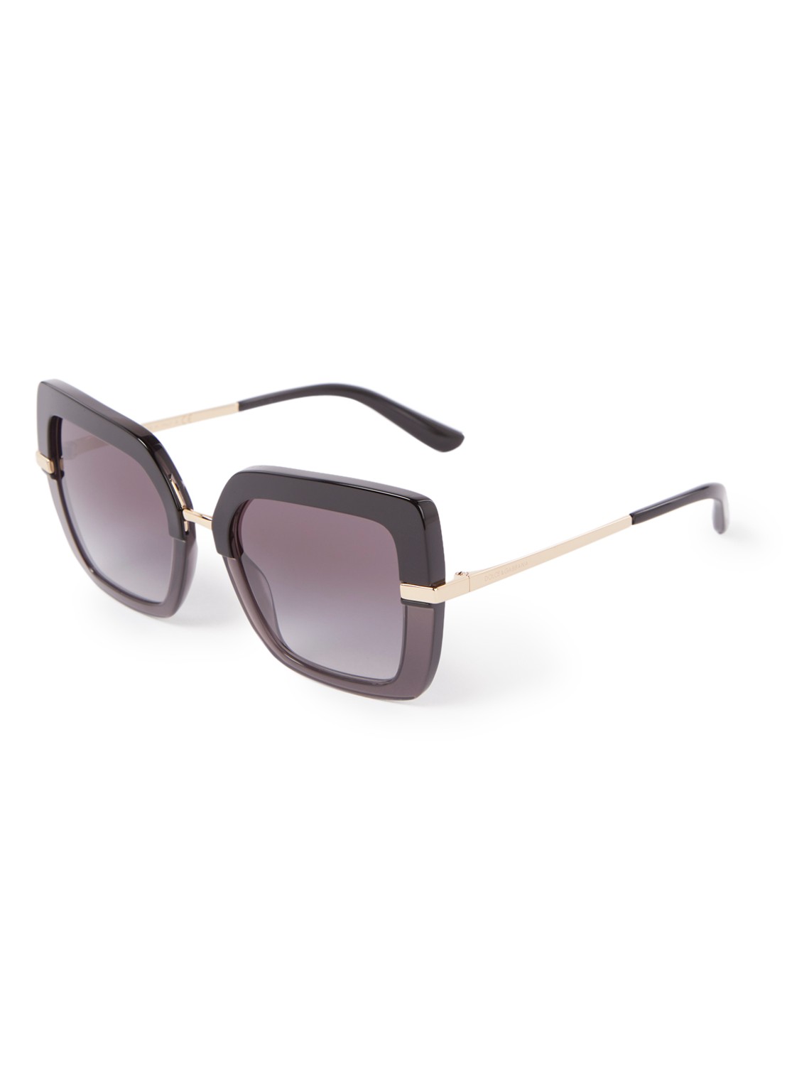 Dolce & Gabbana Zonnebril DG4373 - voorkant zwart