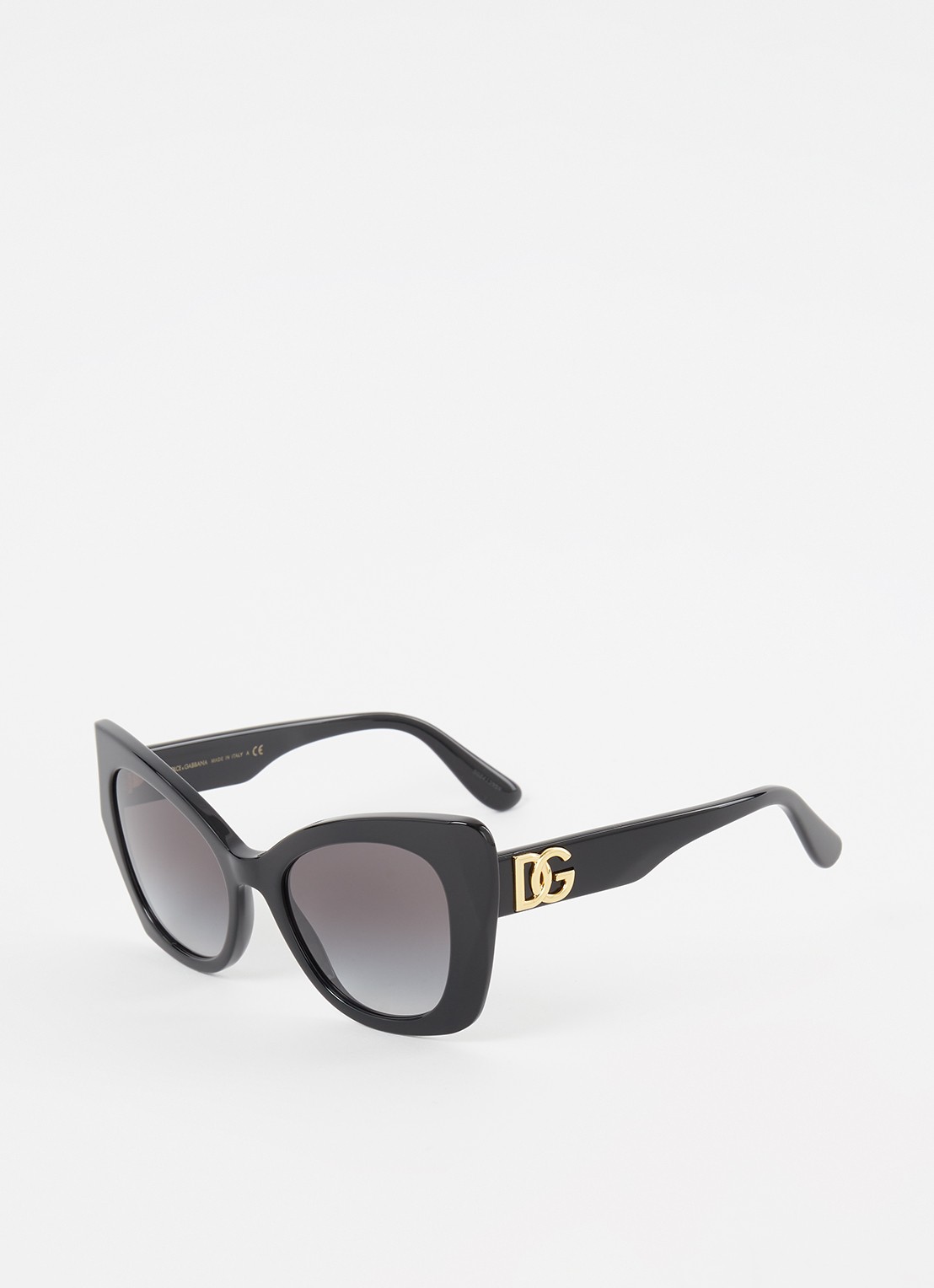 Dolce & Gabbana Zonnebril DG4405 - voorkant 3 zwart