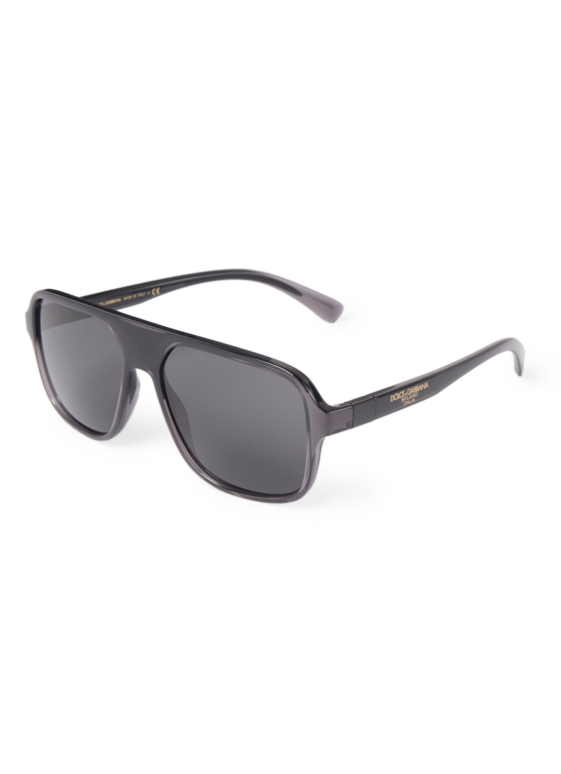 Dolce & Gabbana Zonnebril DG6134 - voorkant zwart
