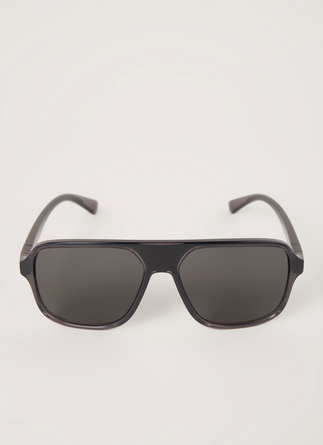Dolce & Gabbana Zonnebril DG6134 - voorkant 2 zwart