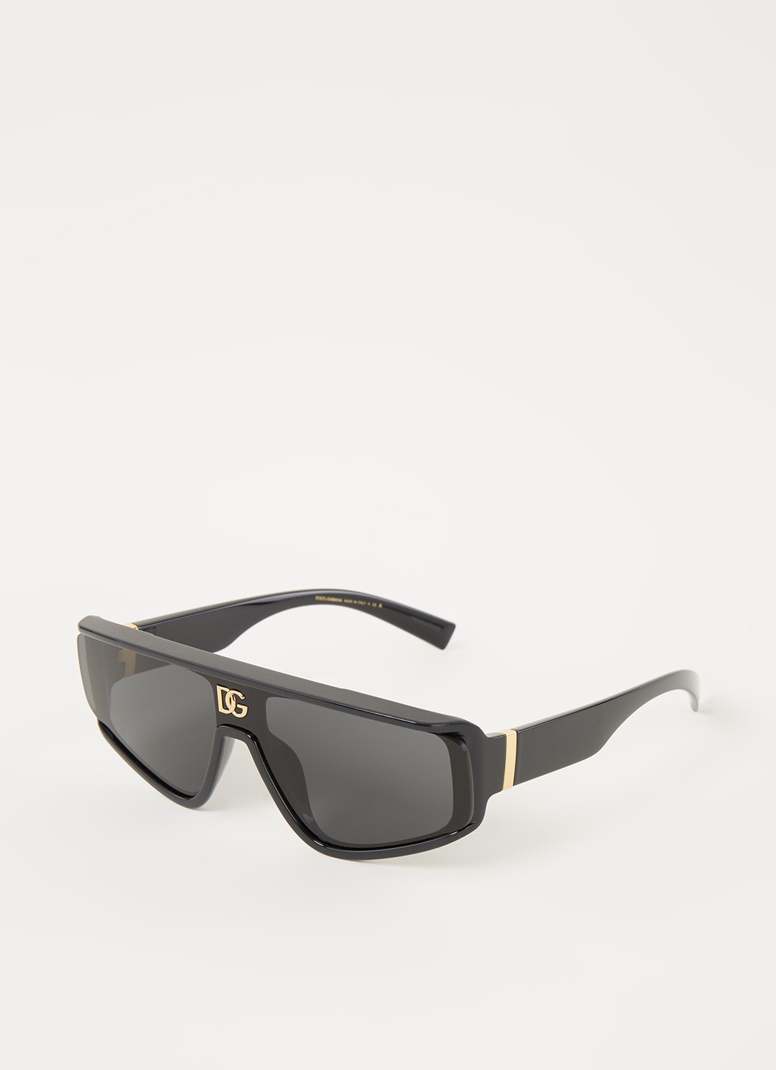 Dolce & Gabbana Zonnebril DG6177 - voorkant 3 zwart