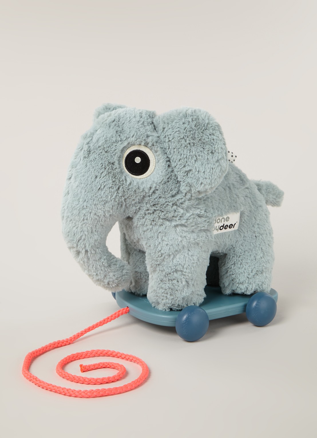 Done by Deer Elphee olifant op wielen  - voorkant 2 blauw
