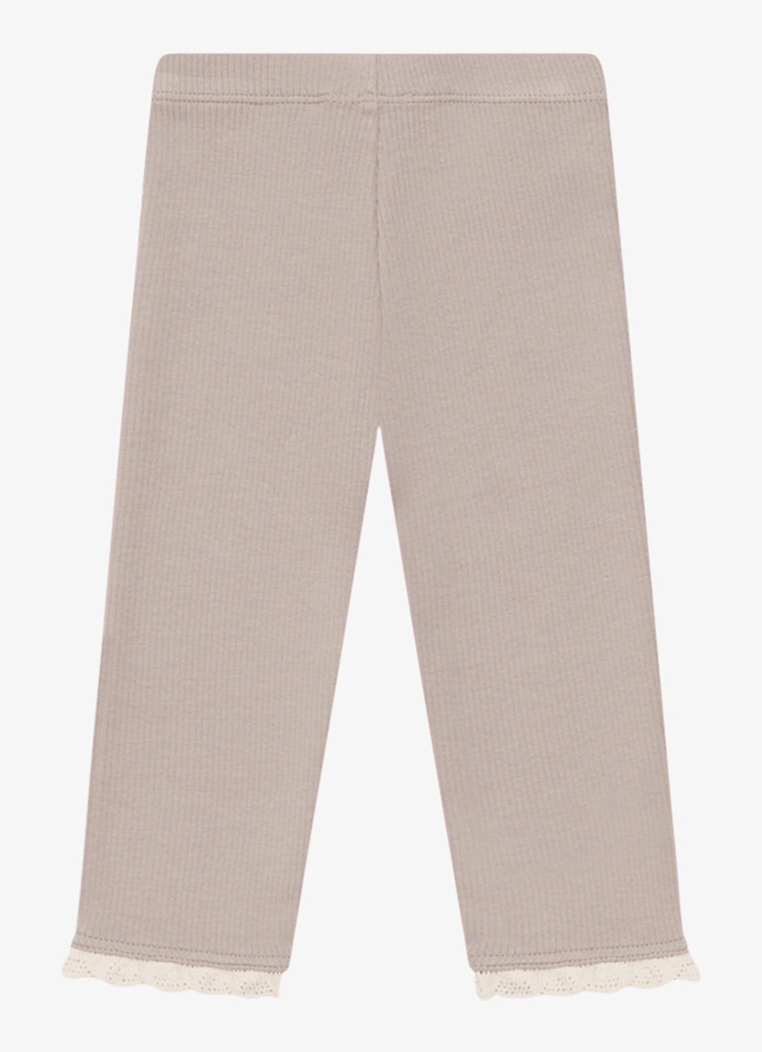 Donsje Amsterdam Affy legging met ribstructuur - achterkant 3 oudroze