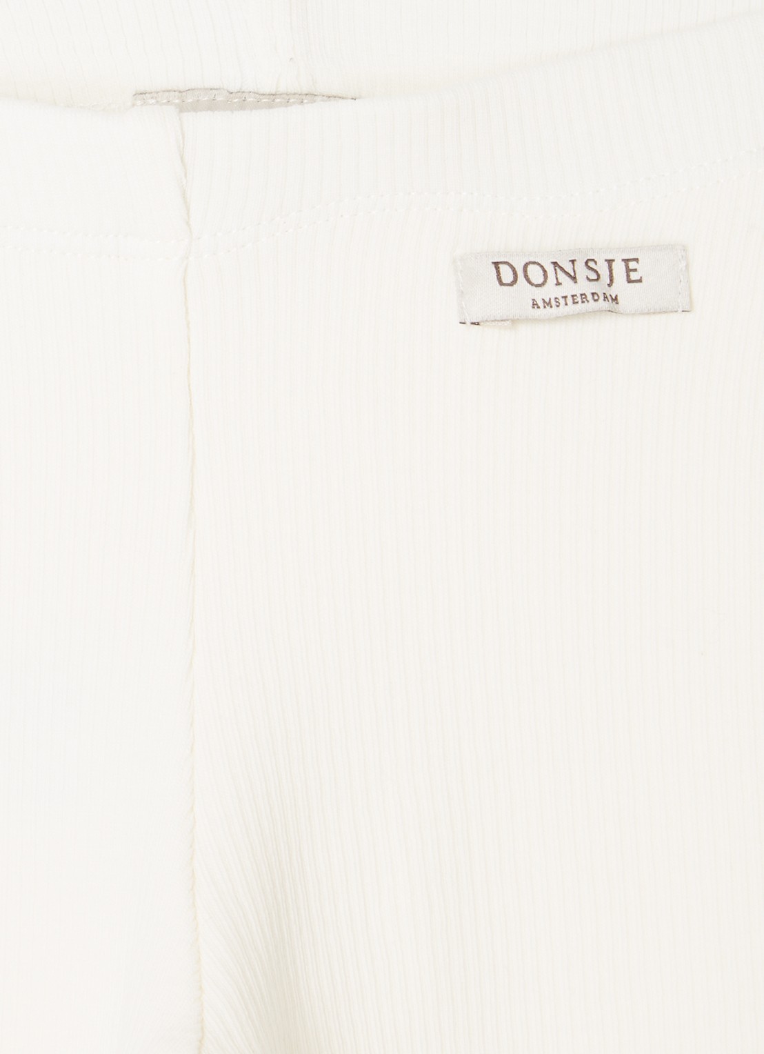 Donsje Amsterdam Affy Leggings - detail 3 gebroken wit