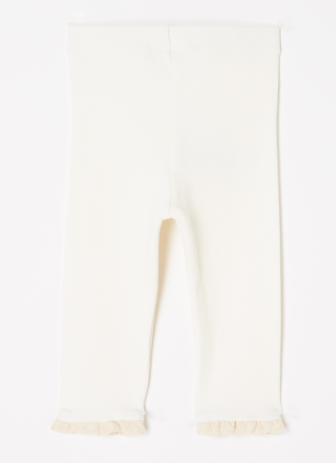 Donsje Amsterdam Affy Leggings - voorkant 2 gebroken wit