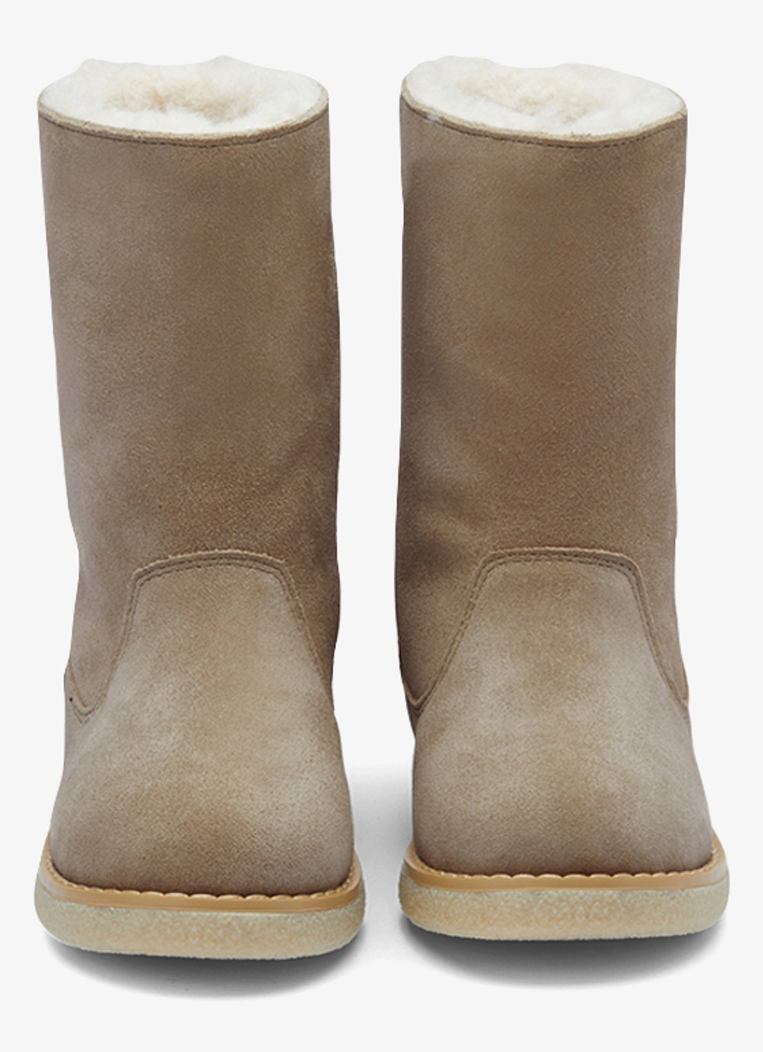 Donsje Amsterdam Aniq chelsea boot - detail 4 taupe