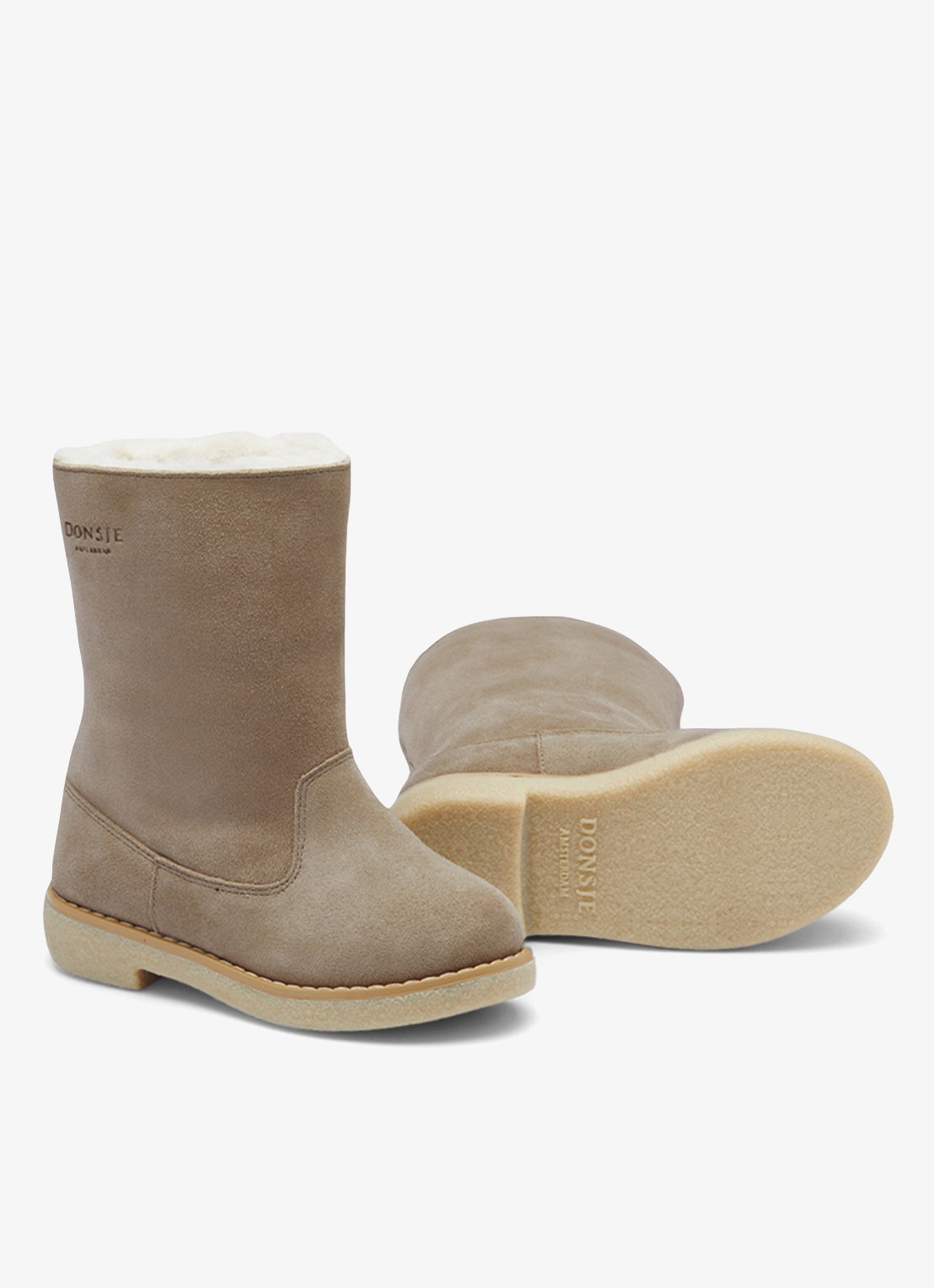 Donsje Amsterdam Aniq chelsea boot - detail 5 taupe