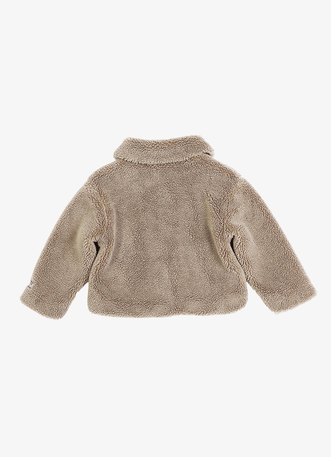 Donsje Amsterdam Bento jack van teddy - achterkant taupe