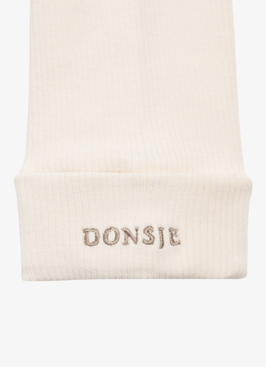 Donsje Amsterdam Bienkes romper in katoenblend - detail 2 wit